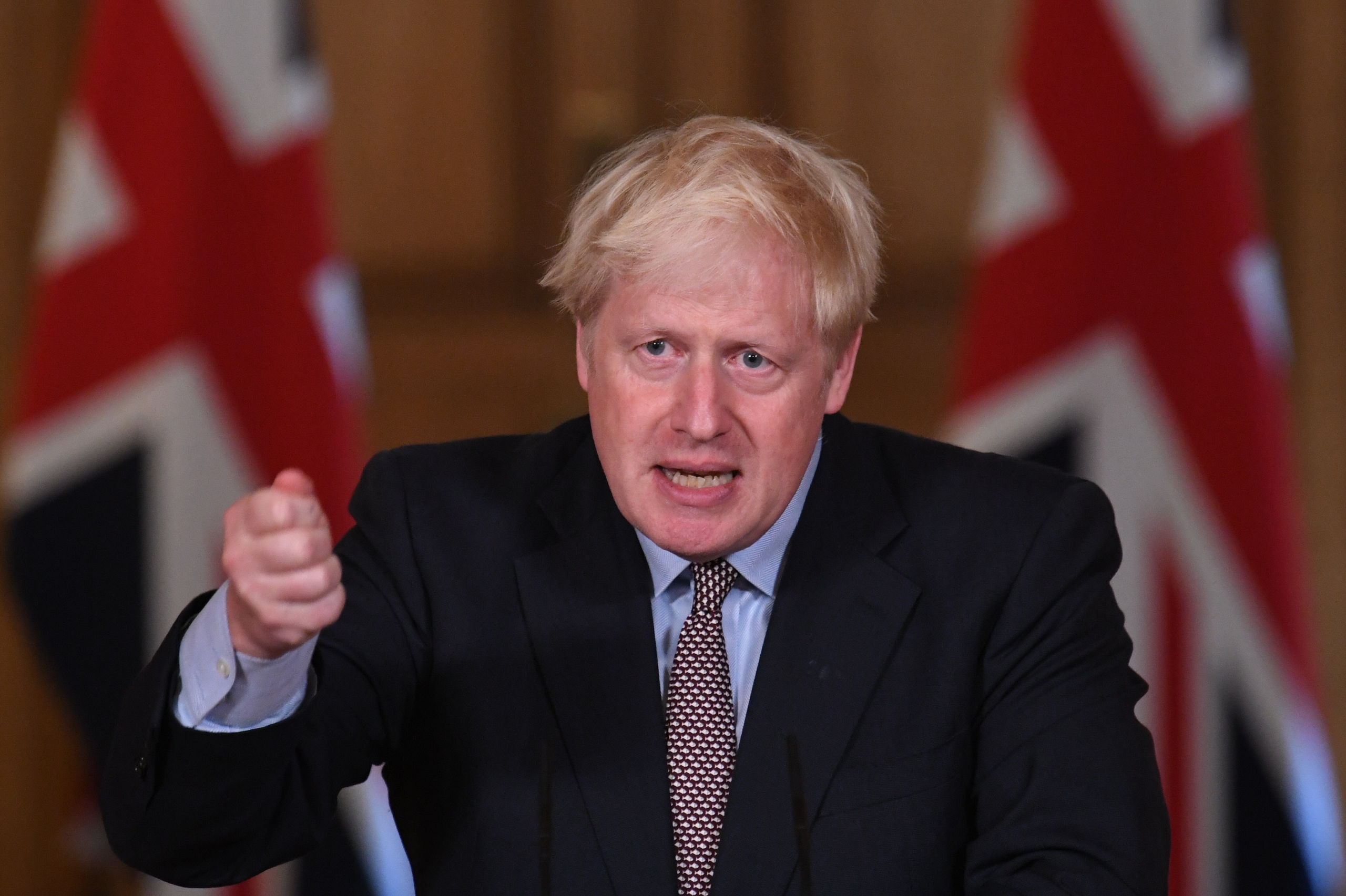 De Britse premier Boris Johnson.