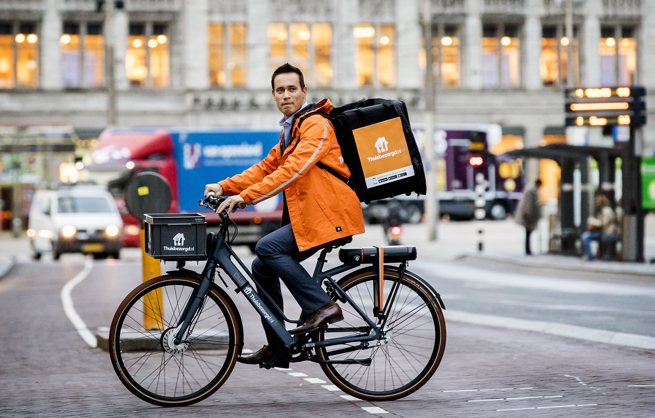 CEO Jitse Groen van Just Eat Takeaway.