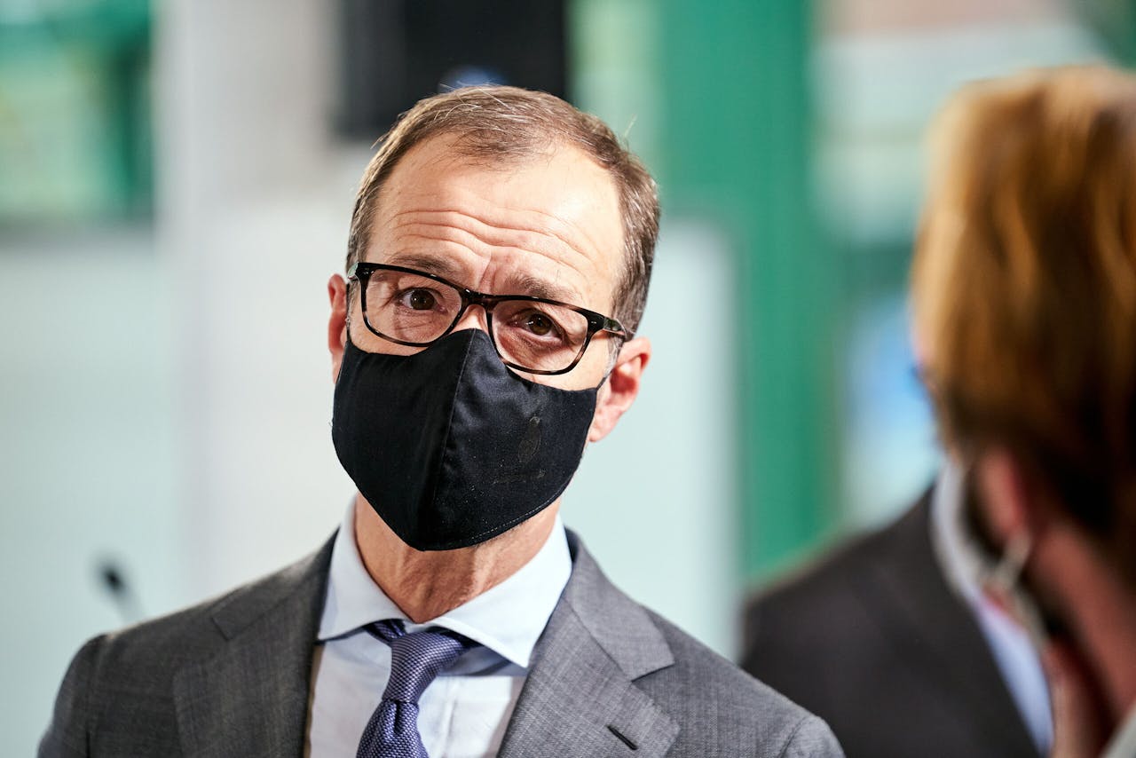 Ministers Eric Wiebes (Economische Zaken en Klimaat