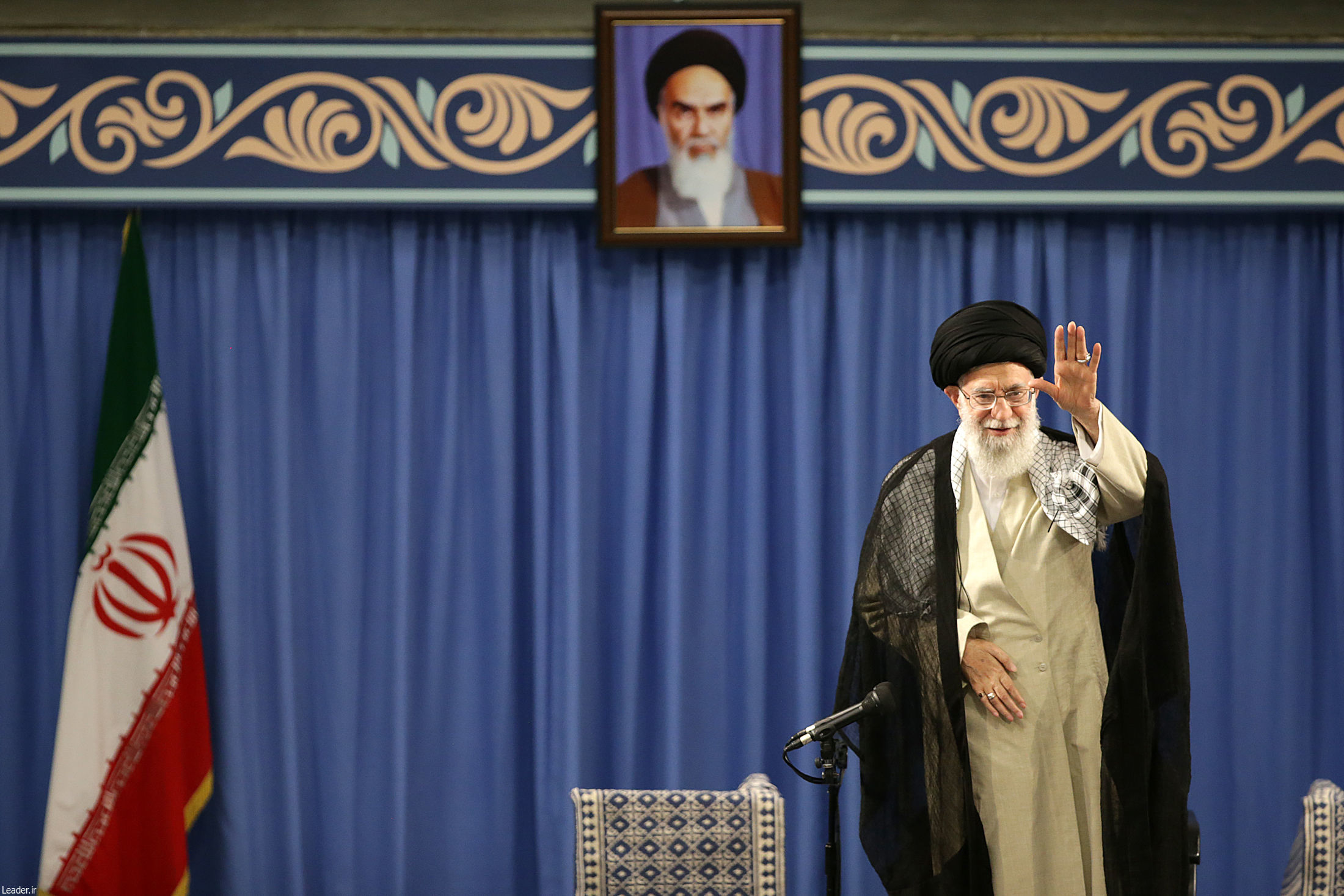  De Iraanse Ayatholla Ali Khamenei