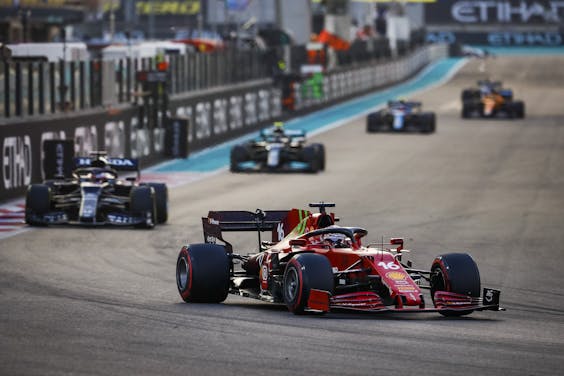 F1 Grand Prix in Abu Dhabi.
