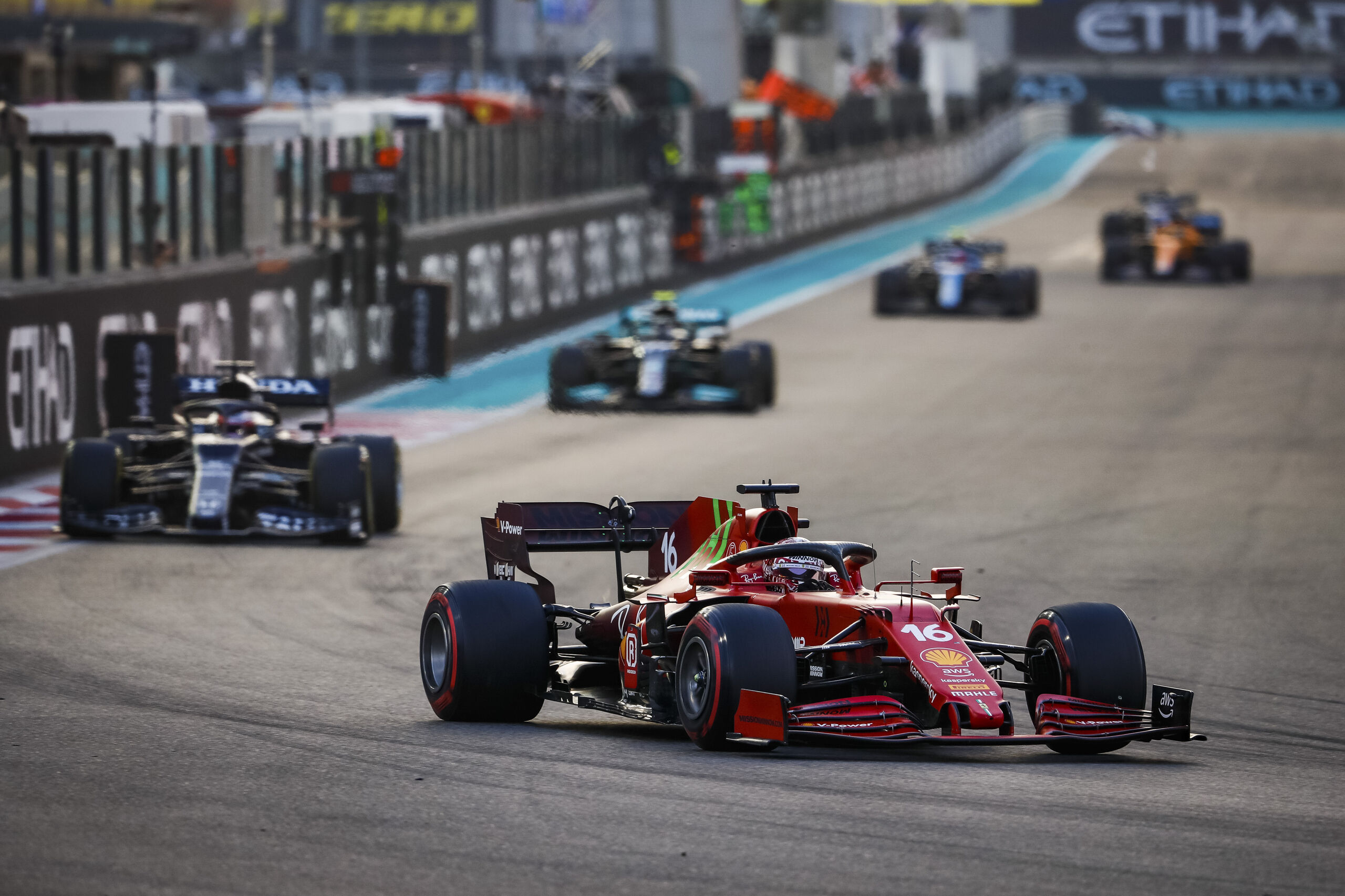  F1 Grand Prix in Abu Dhabi. 