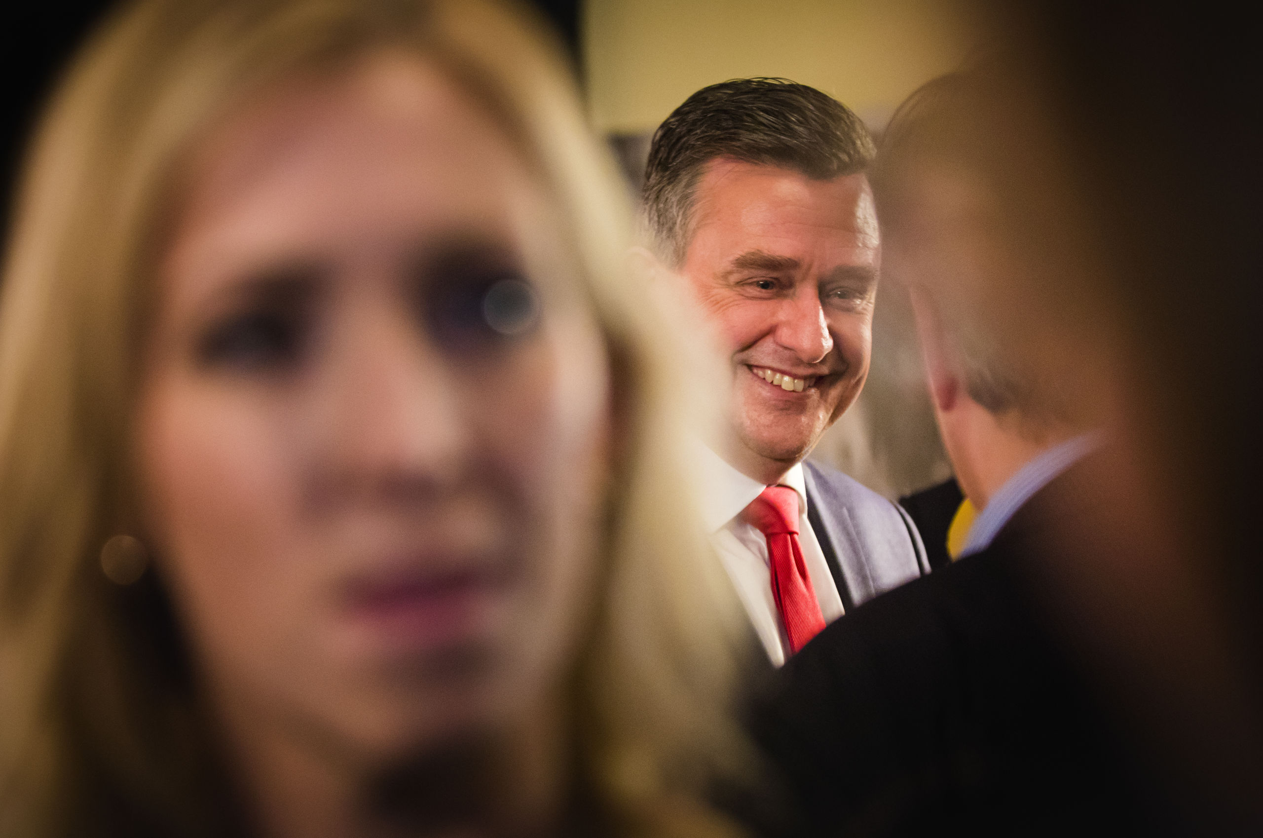 SP-leider Emile Roemer en op de voorgrond zijn opvolger Lilian Marijnissen.