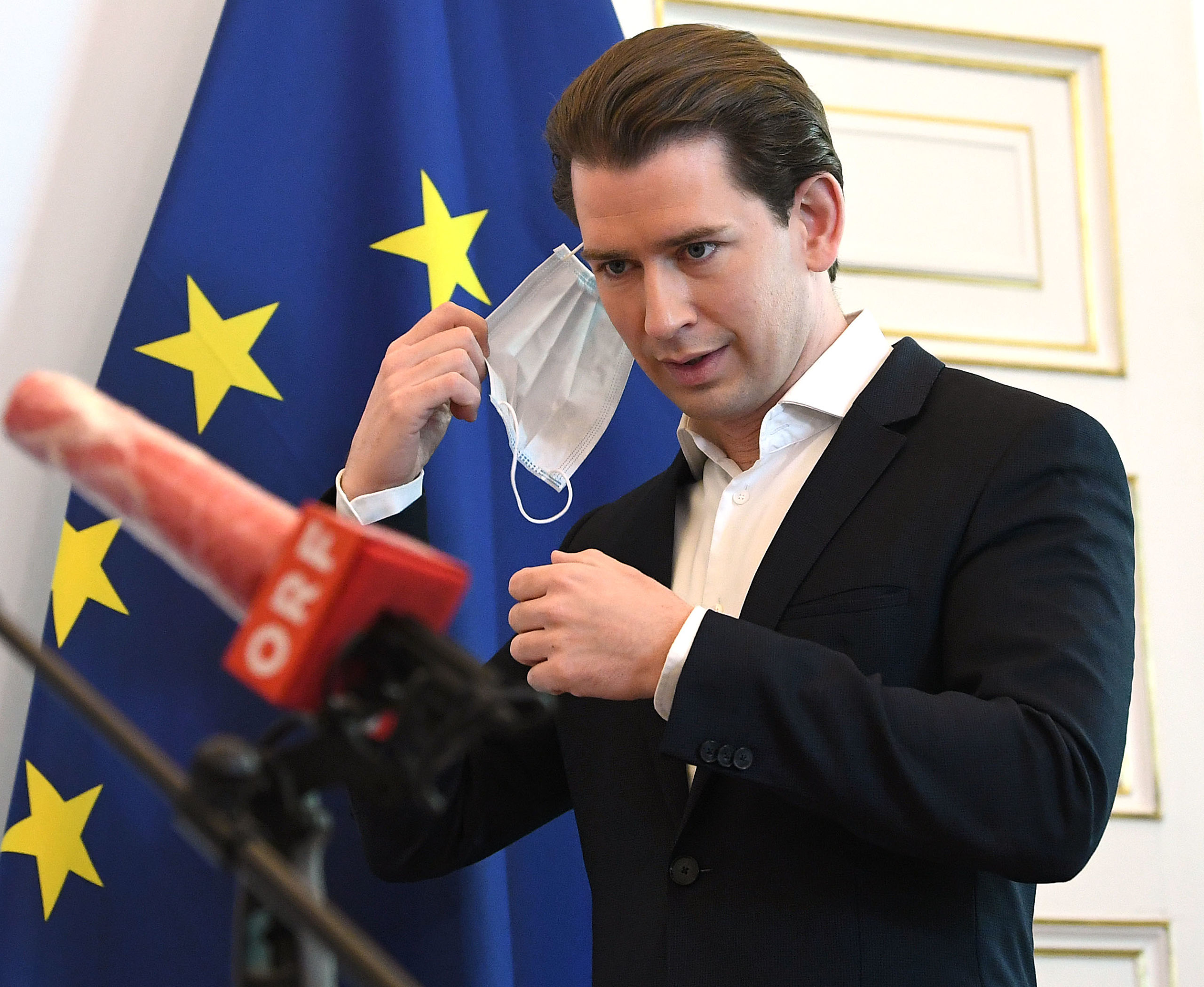 De Oostenrijkse premier Sebastian Kurz.