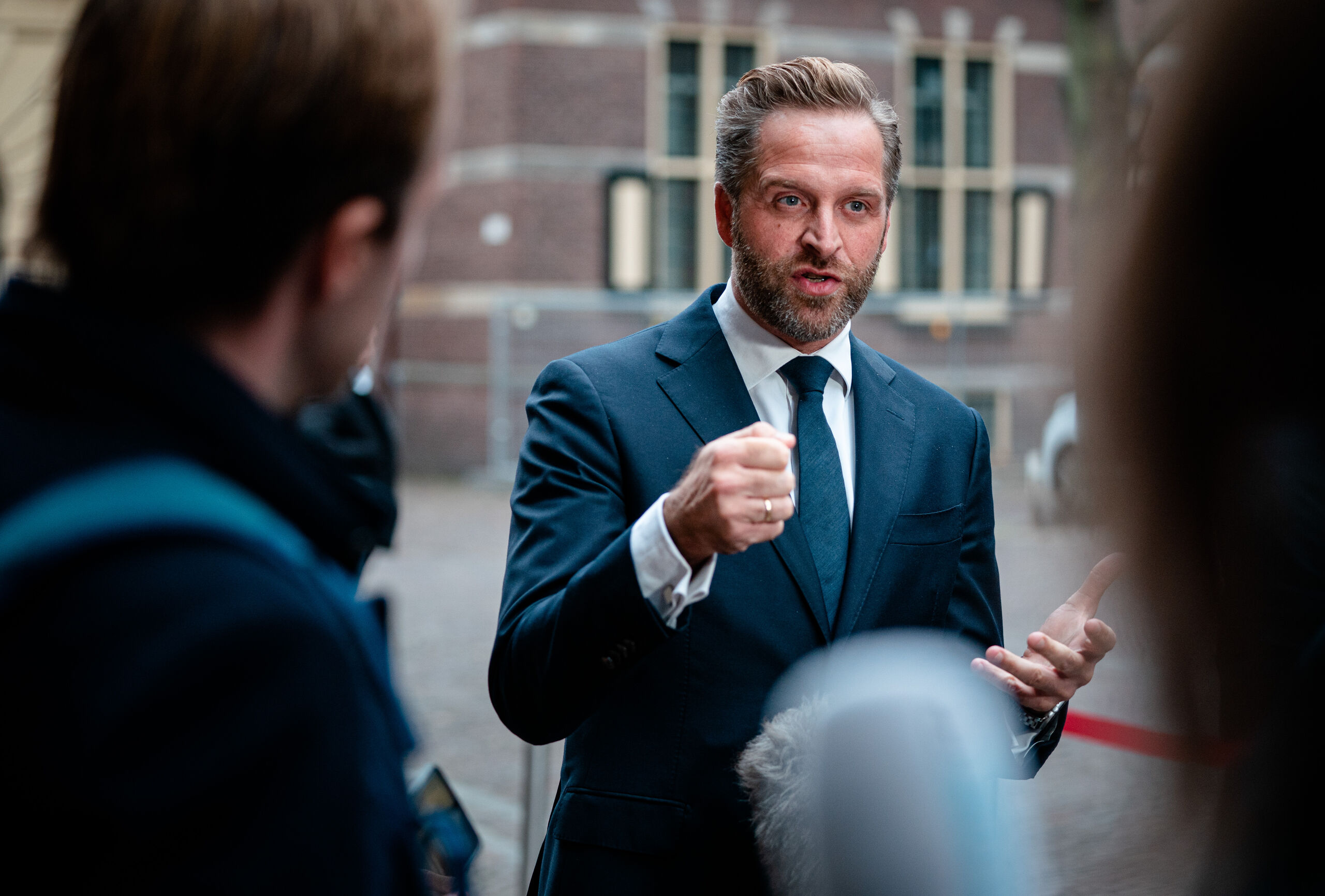Demissionair Minister Hugo de Jonge van Volksgezondheid, Welzijn en Sport.