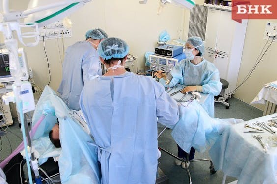 Een intensive care-afdeling in Komi.