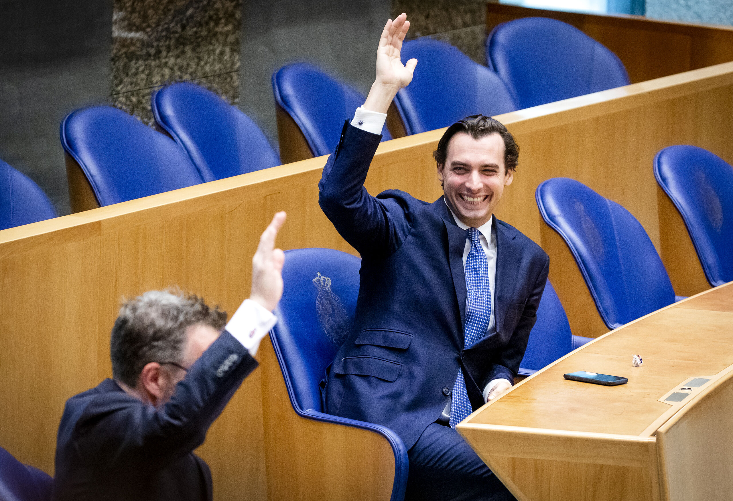 Thierry Baudet en Wybren van Haga van Forum voor Democratie