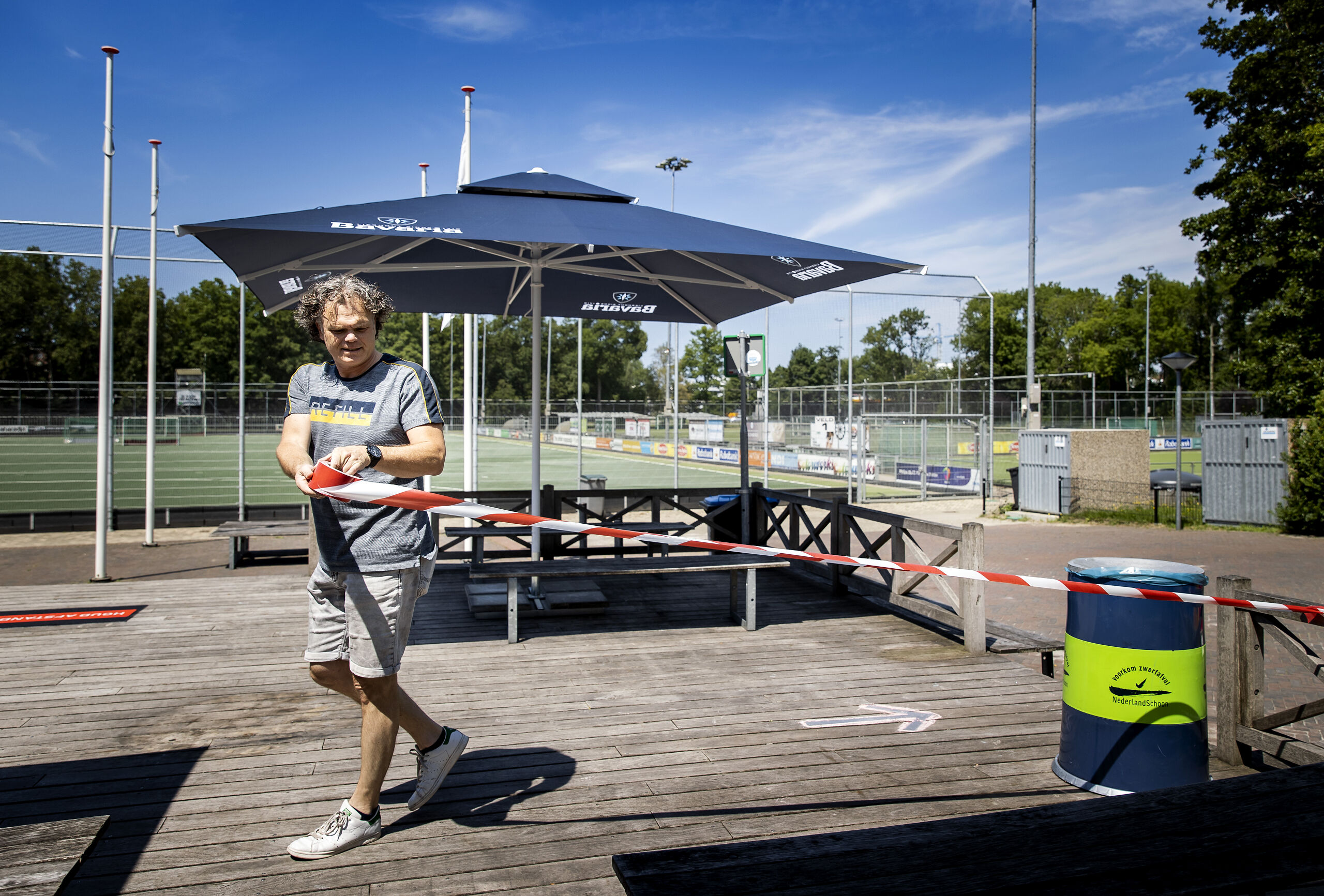 De sportkantine van hockeyclub VMHC Cartouch