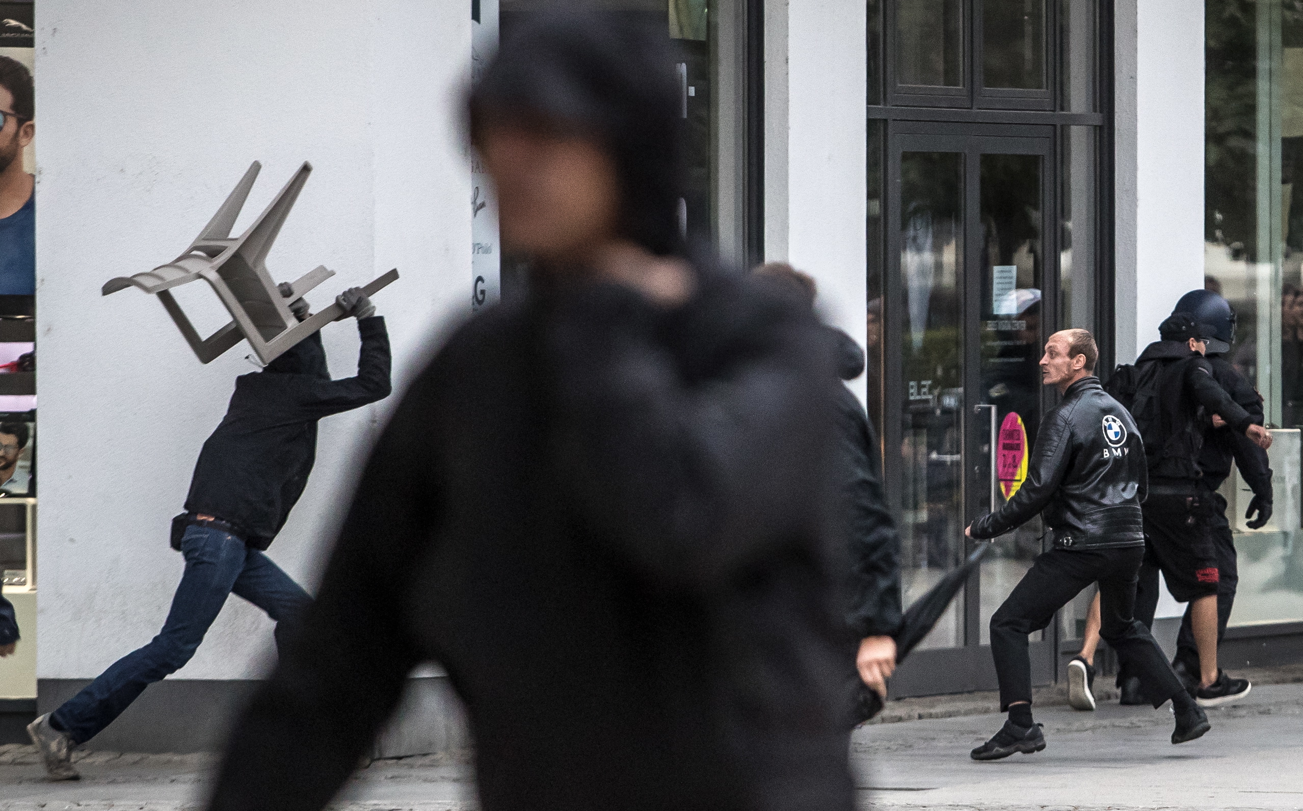 Van het weekend liepen de protesten in Chemnitz nog behoorlijk uit de hand.