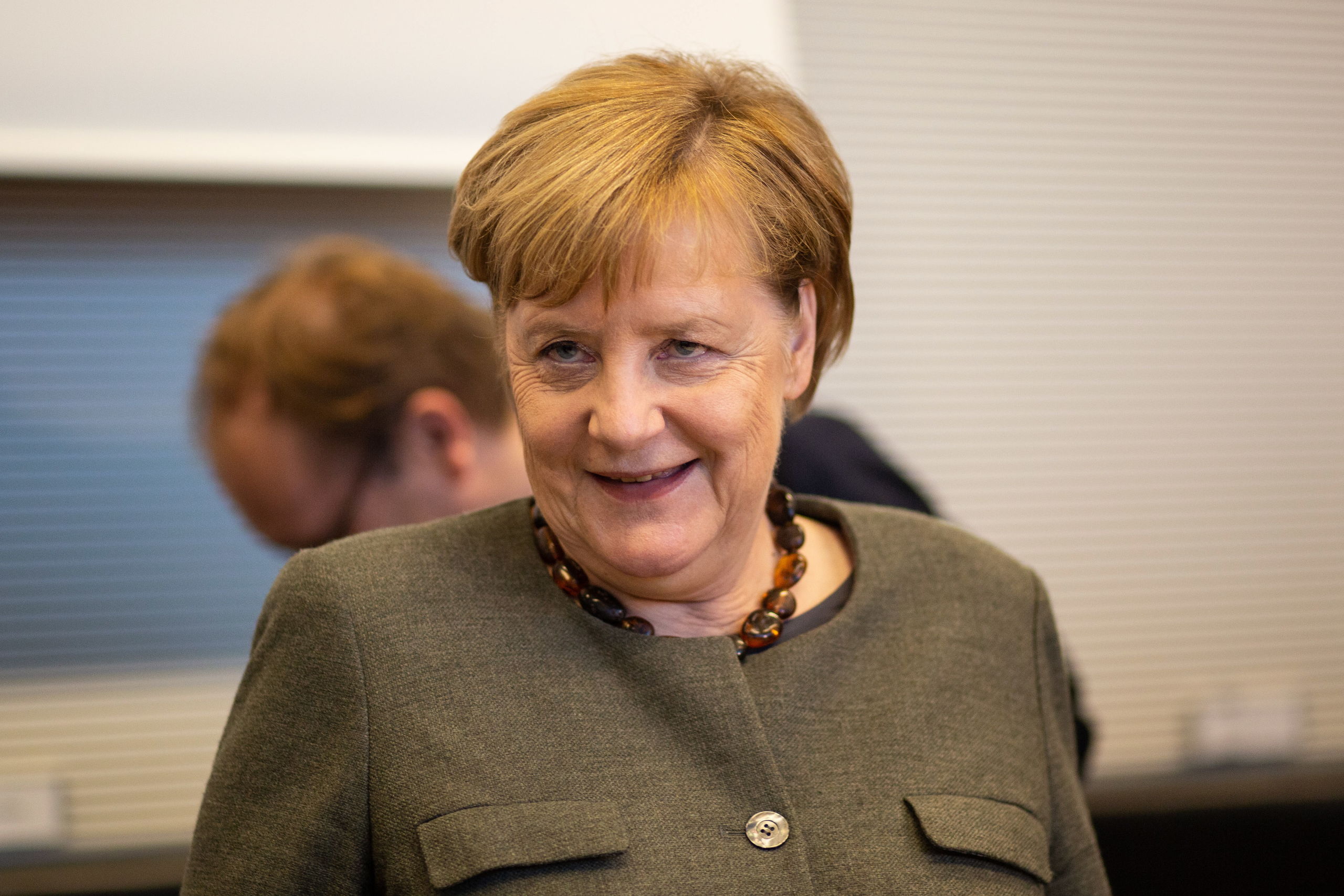 De Duitse bondskanselier Angela Merkel.