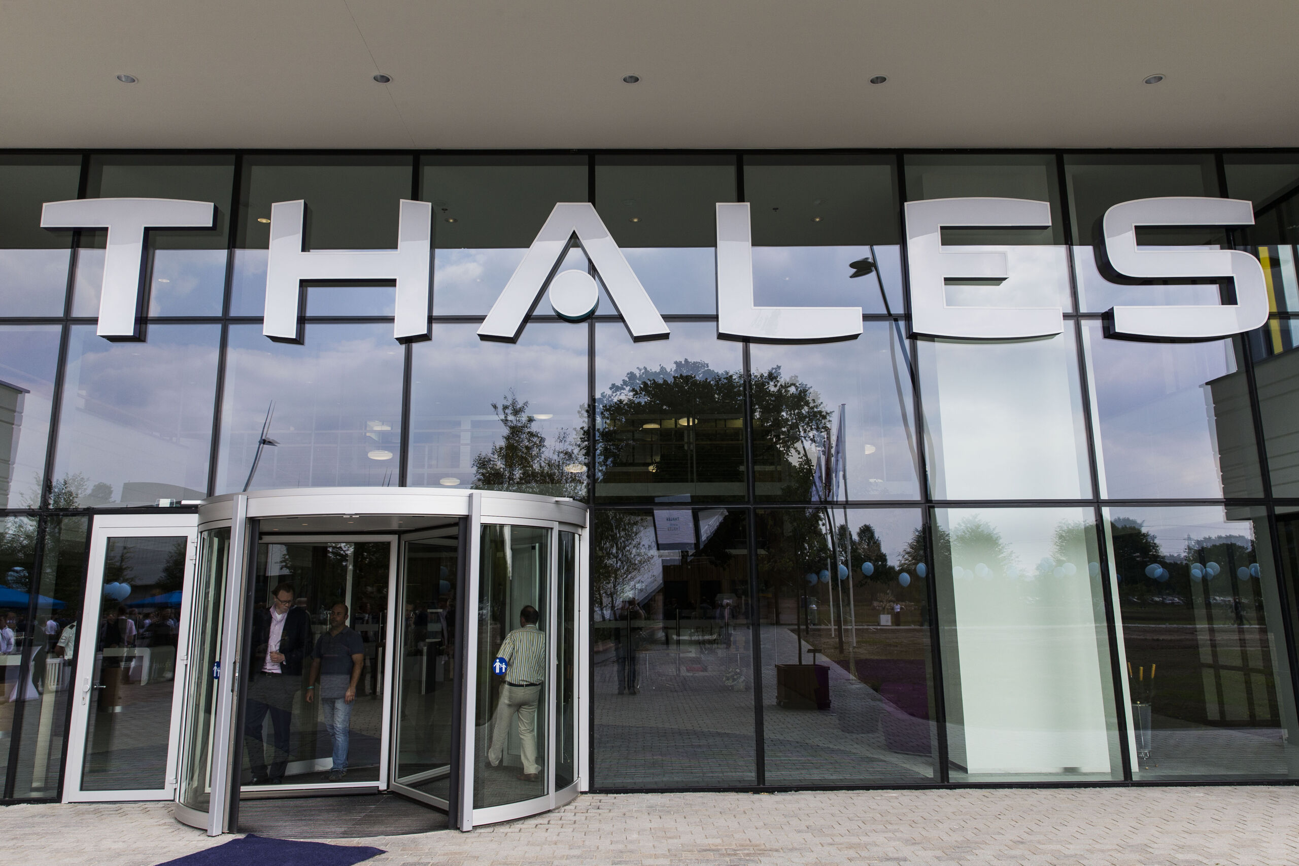 Het nieuwe pand van hightechbedrijf Thales Nederland 