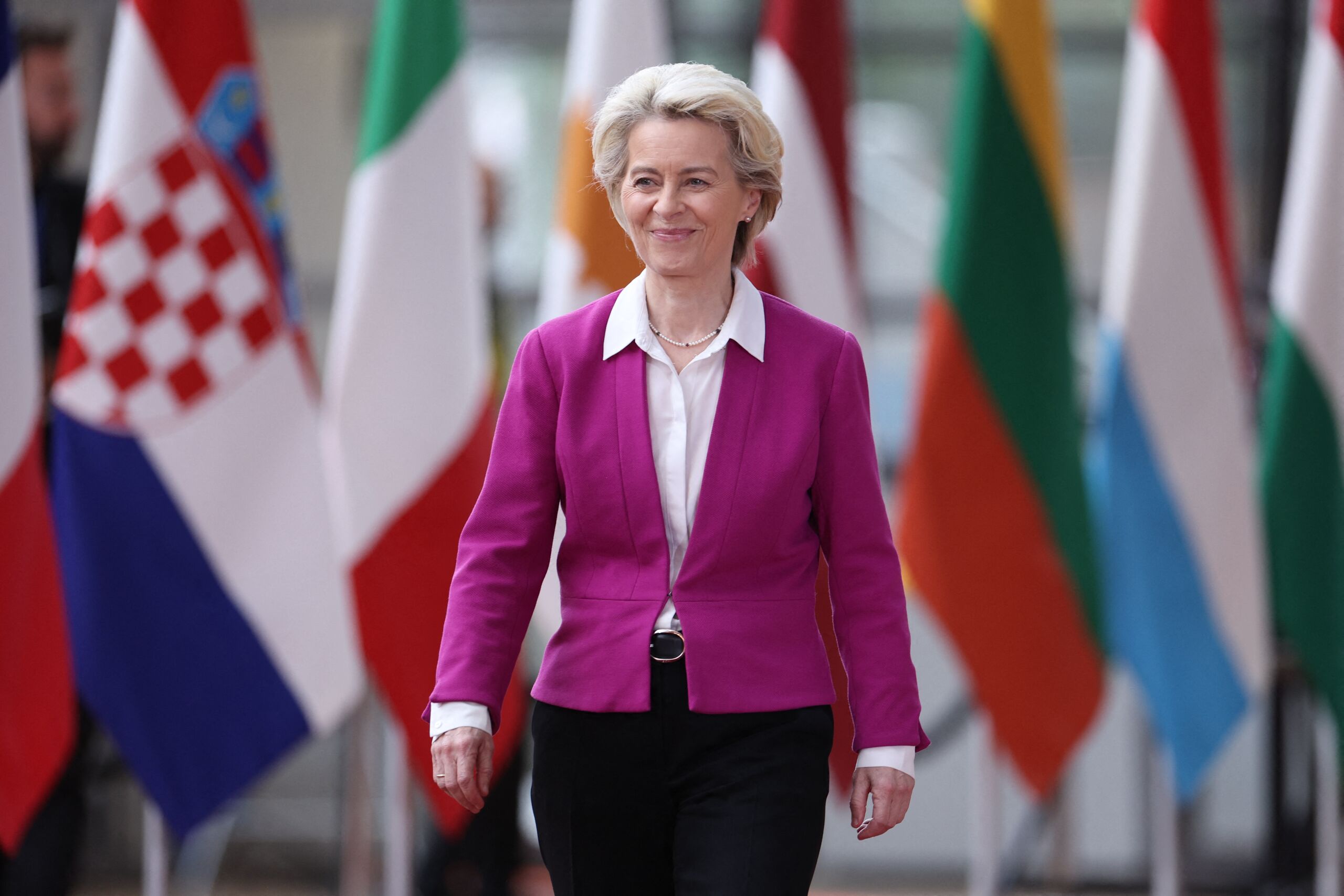 President Ursula von der Leyen van de Europese Commissie