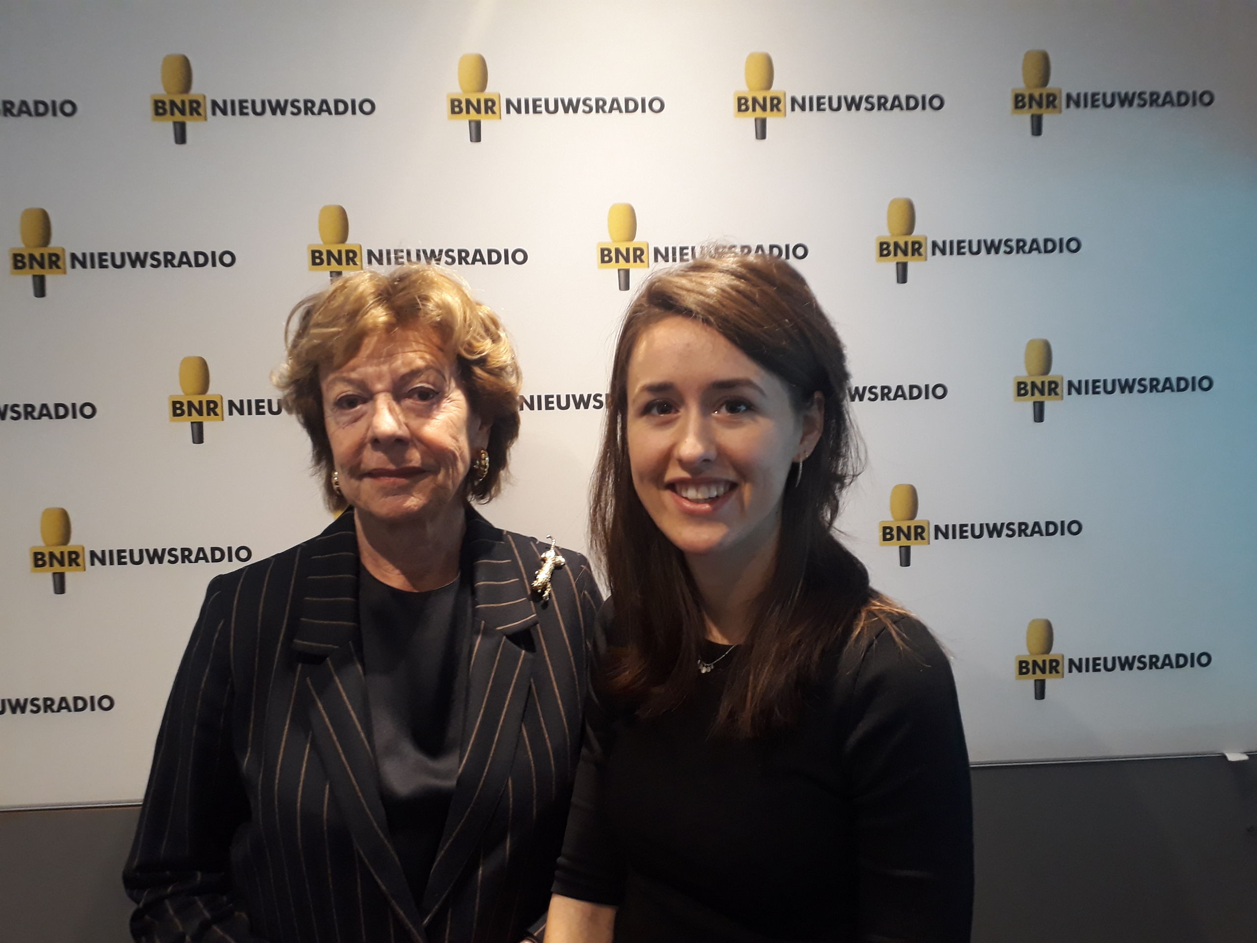 Neelie Kroes en Graciëlla van Hamersveld