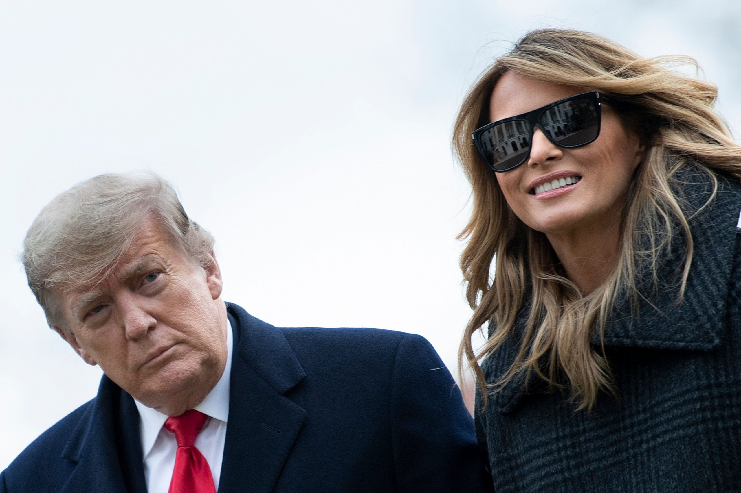 Donald en Melania Trump