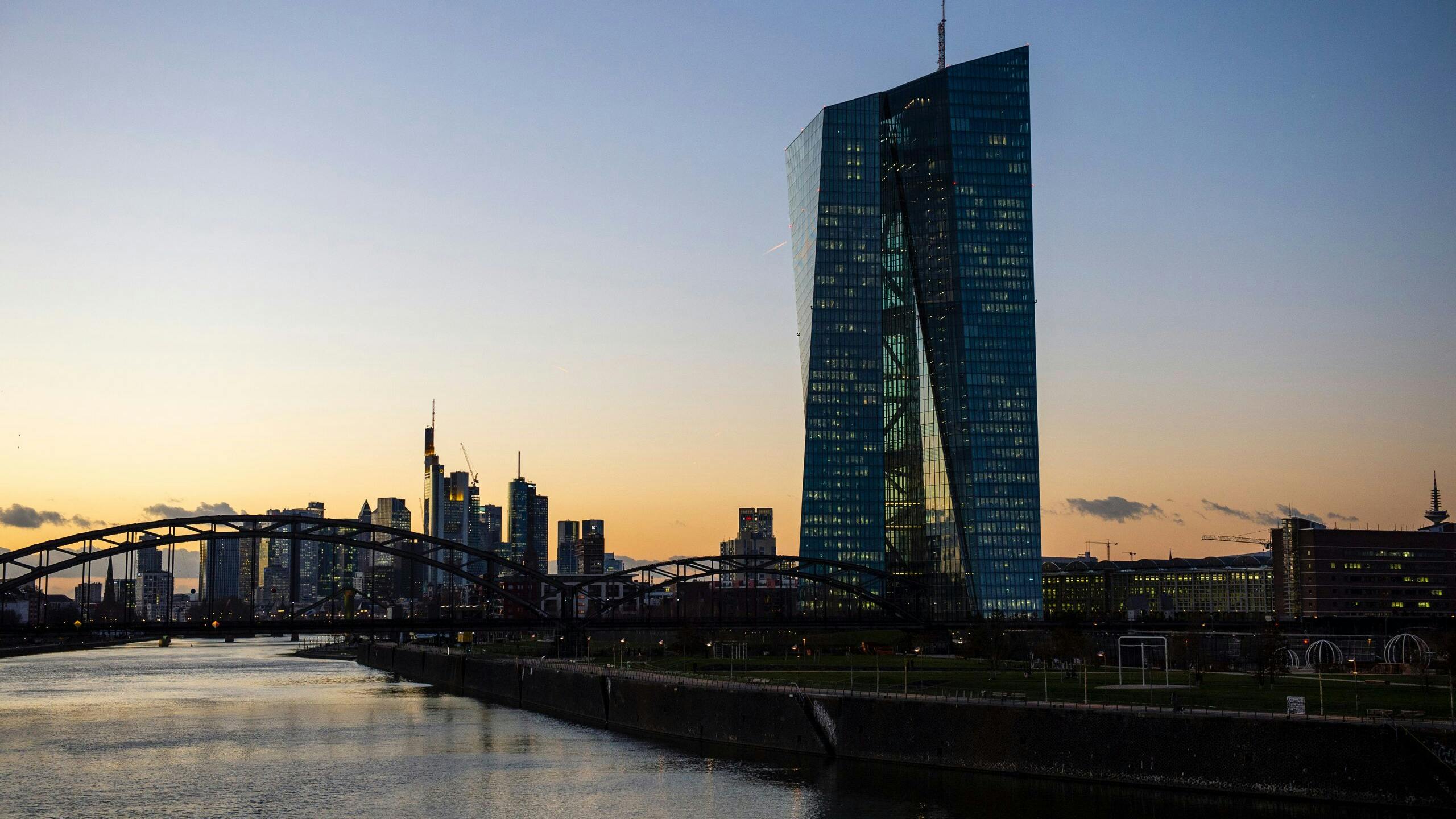 ECB hoofdkantoor in Frankfurt