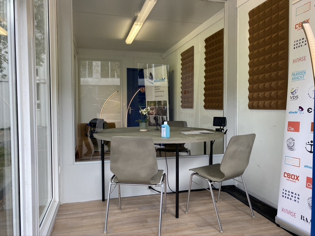 Interieur van de quarantainer