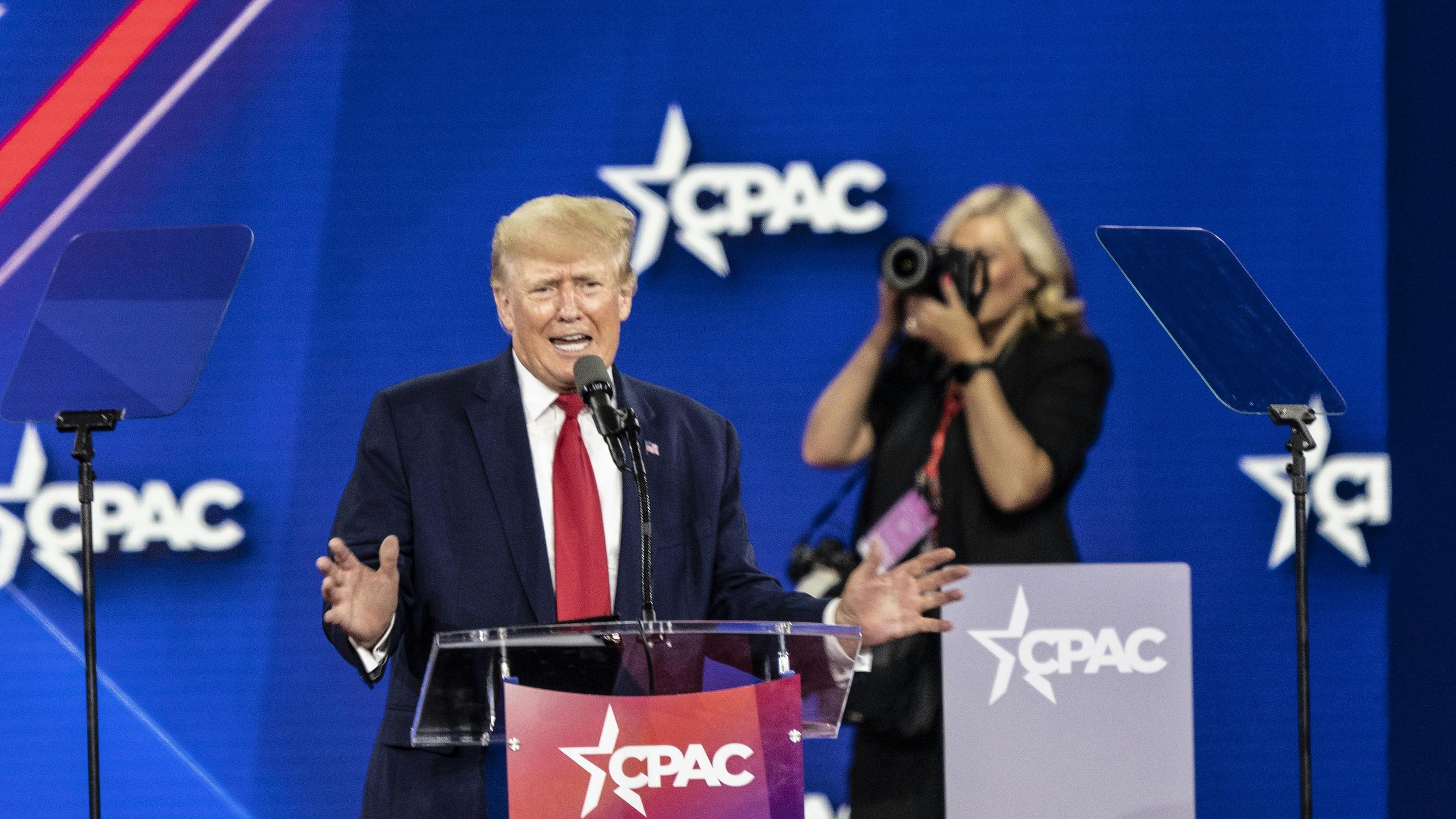 Trump tijdens conferentie meest geliefd als Republikeinse presidentskandidaat 