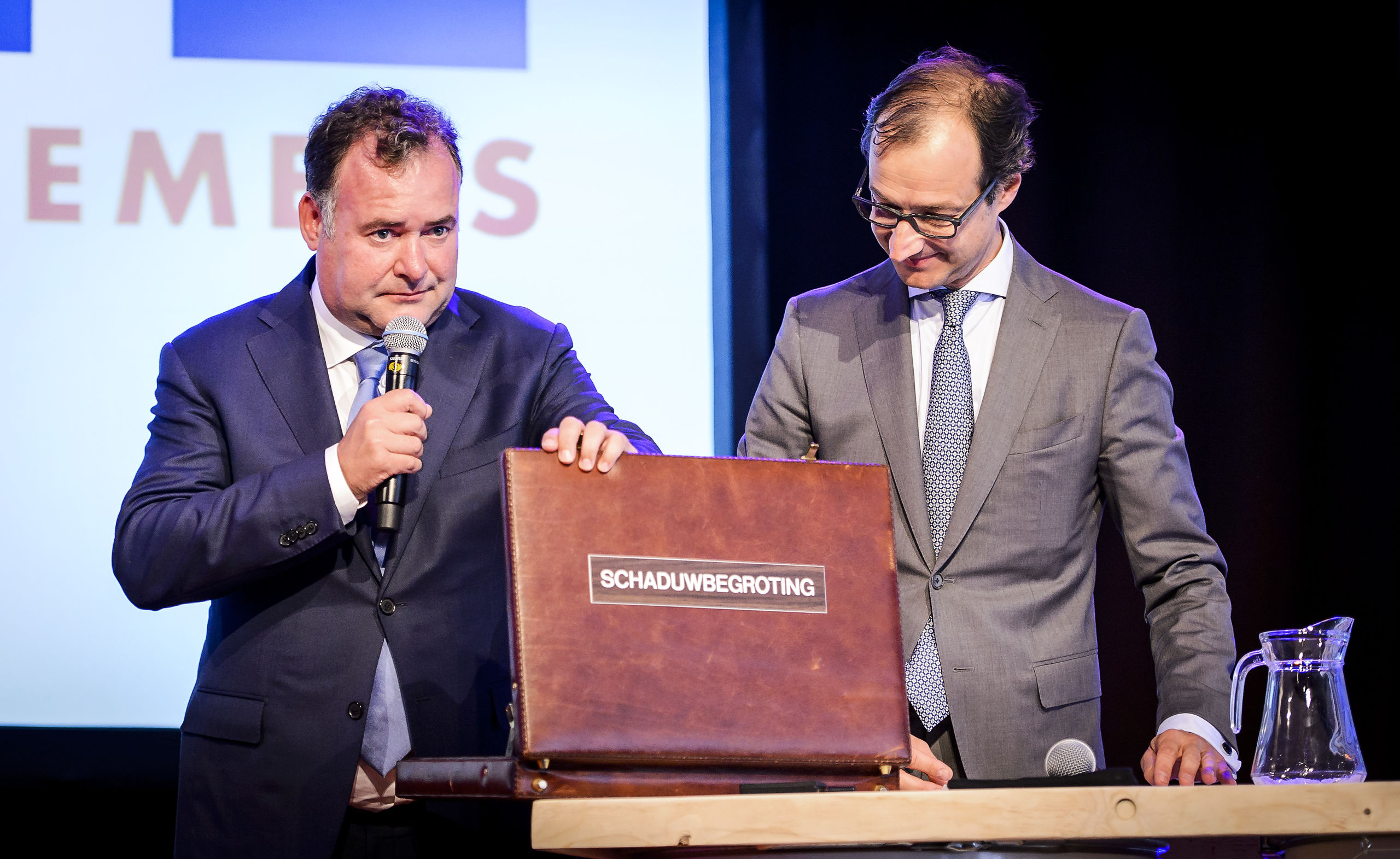 Hans Biesheuvel en Eric Wiebes