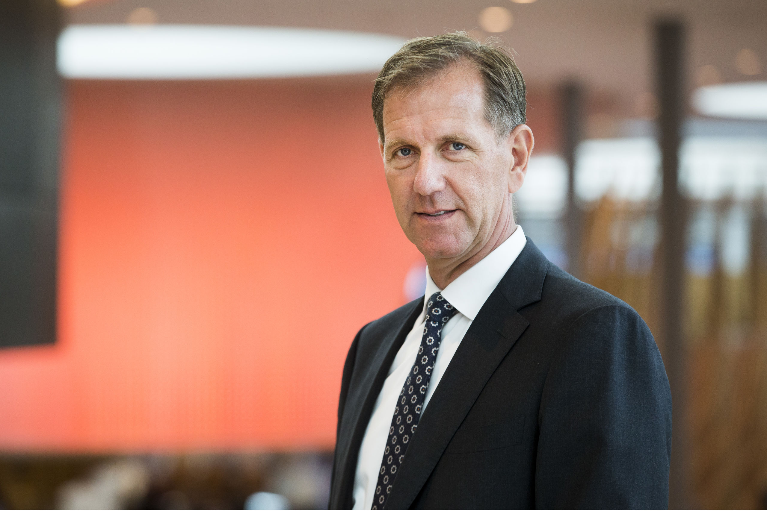 Rabobank-topman Wiebe Draijer. 2017. ANP VINCENT JANNINK