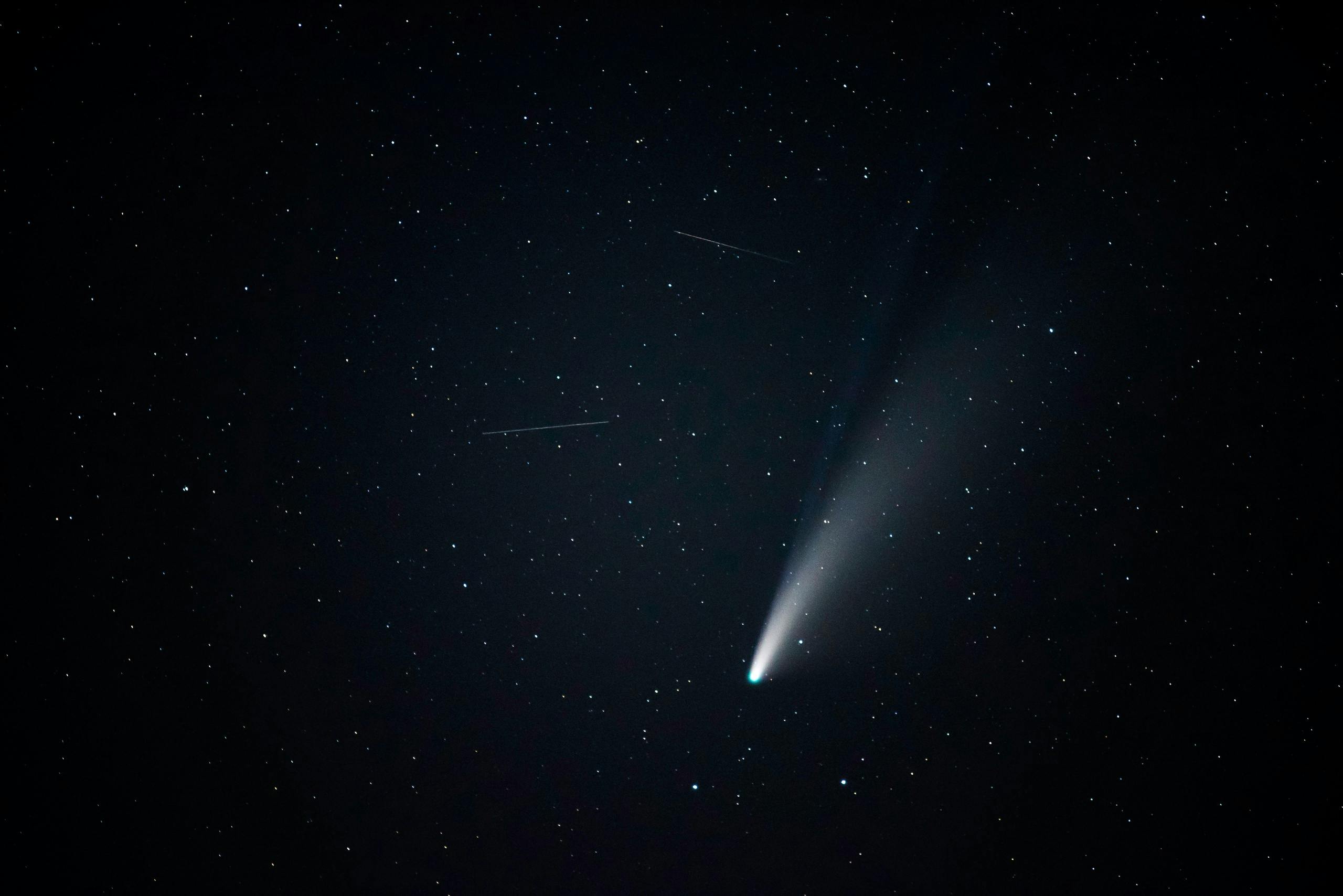 La cometa verde attraversa il passato per la prima volta dall’età della pietra