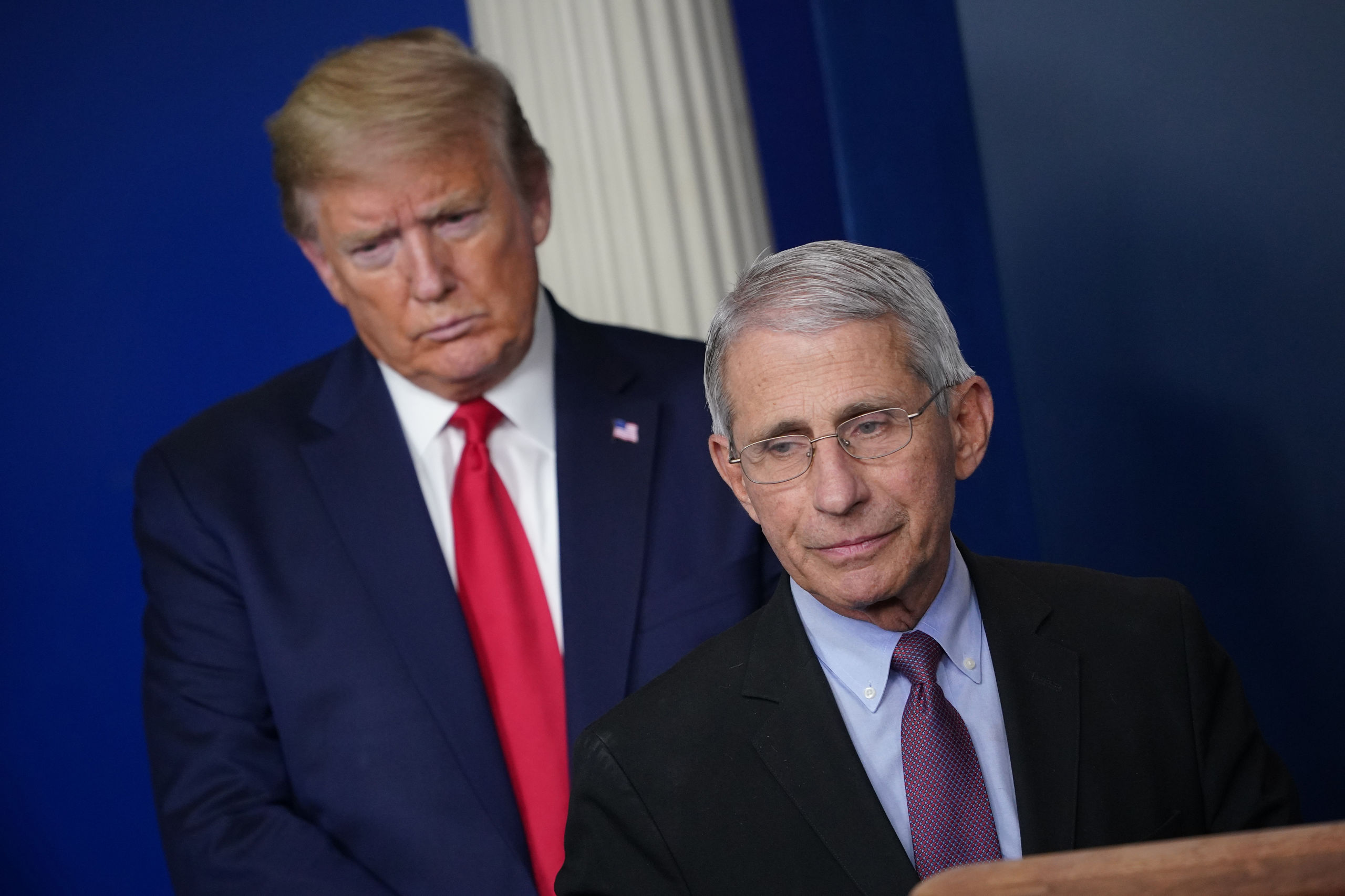 Trump en Fauci