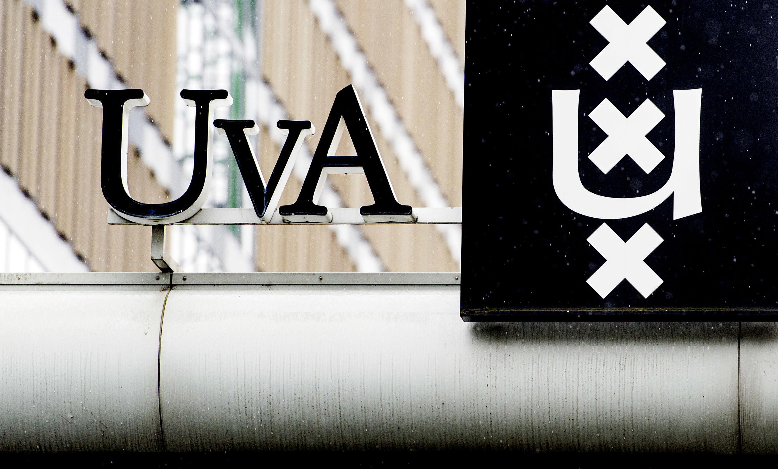 Logo van de UvA - Universiteit van Amsterdam.