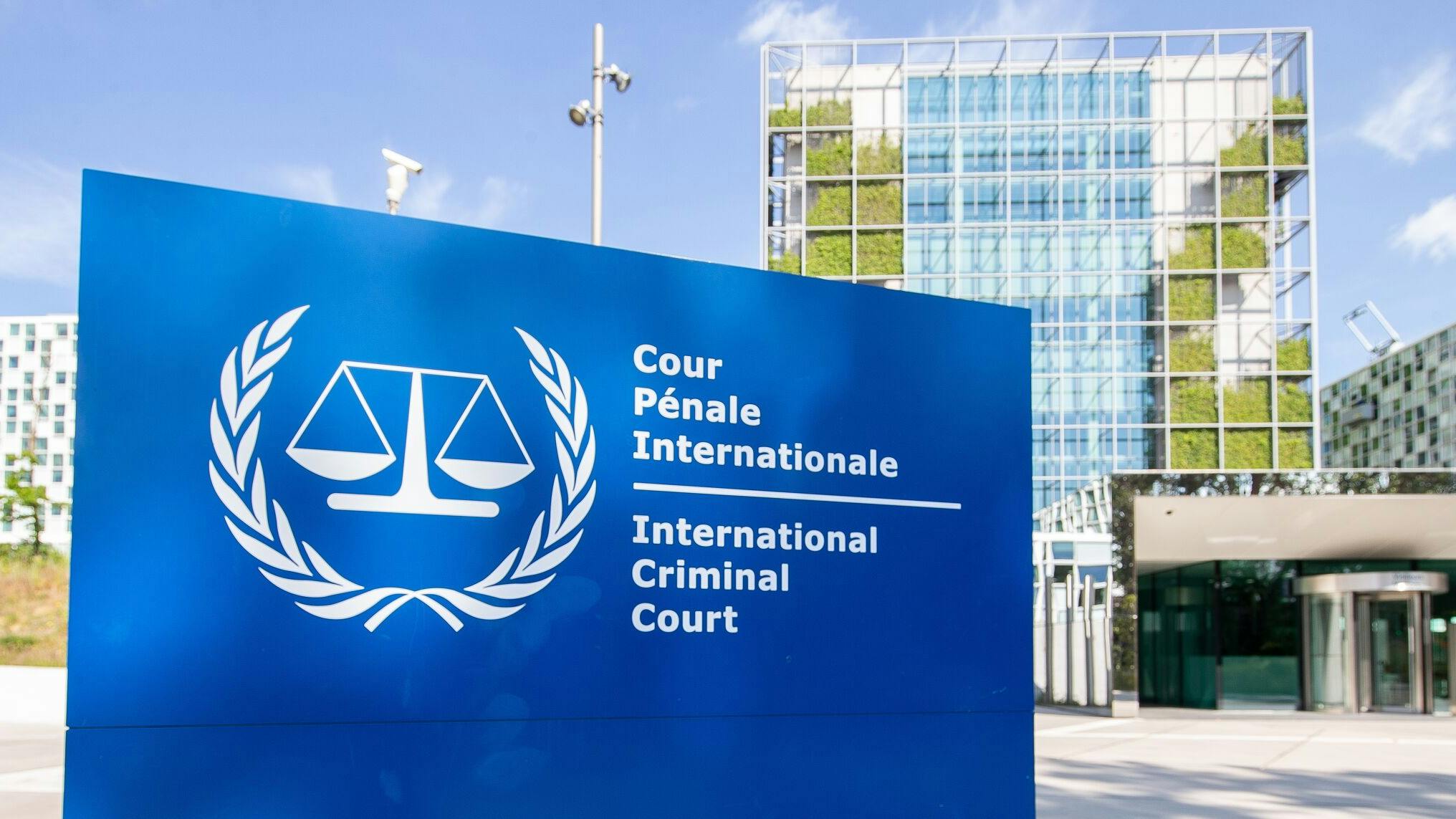 Het International Criminal Court in Den Haag.