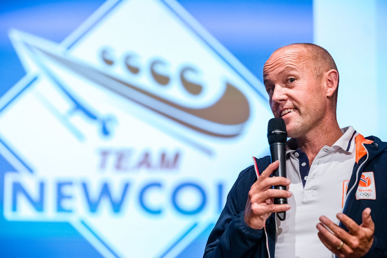 Carl Verheijen, chef de mission van de Nederlandse olympiërs op de Olympische Winterspelen.