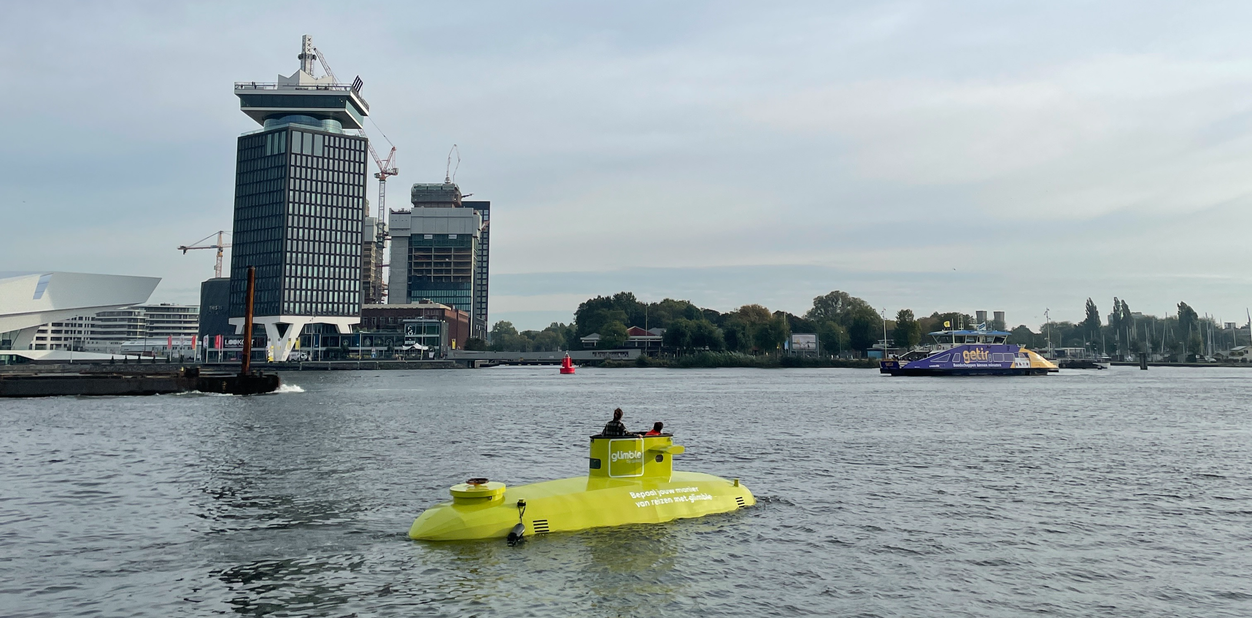 De duikboot van glimble