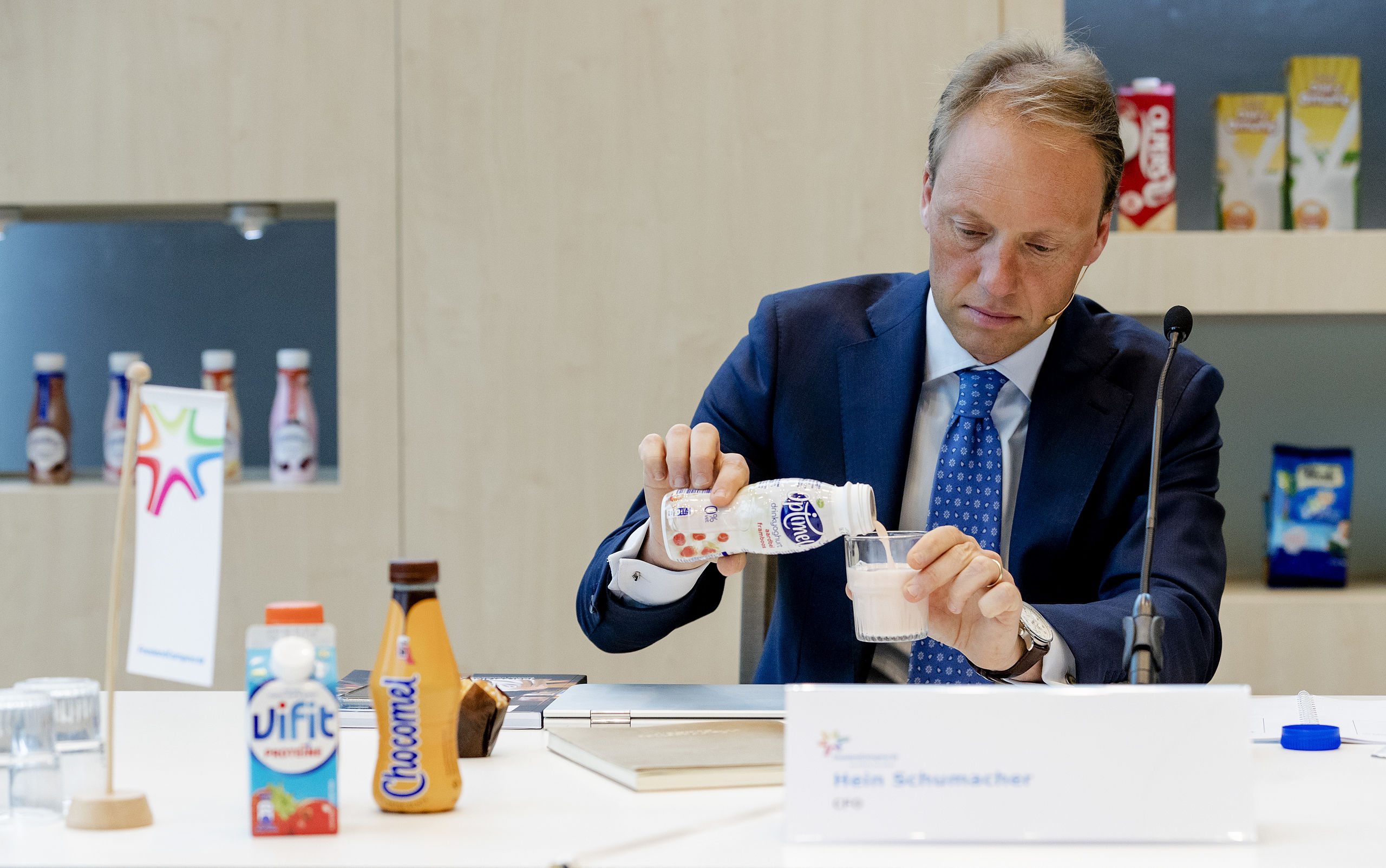 Hein Schumacher is CEO van FrieslandCampina.