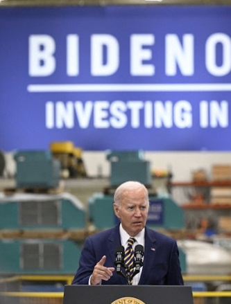 The US economy is doing well, so-called 'Bidenomics' should convince the American electorate to re-elect President Biden in next year's election.  