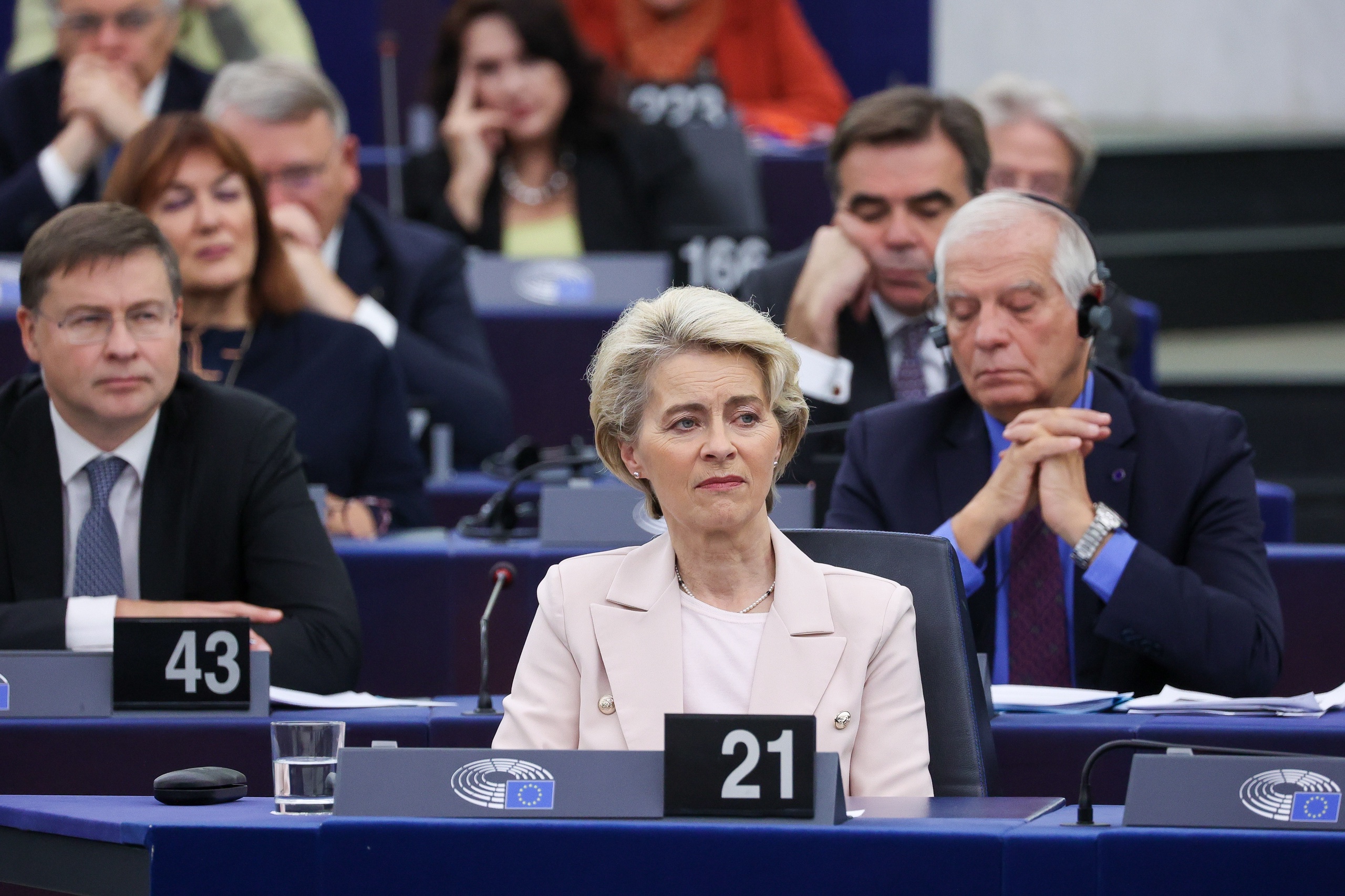 Voorzitter Ursula Von Der Leyen van de Europese Commissie