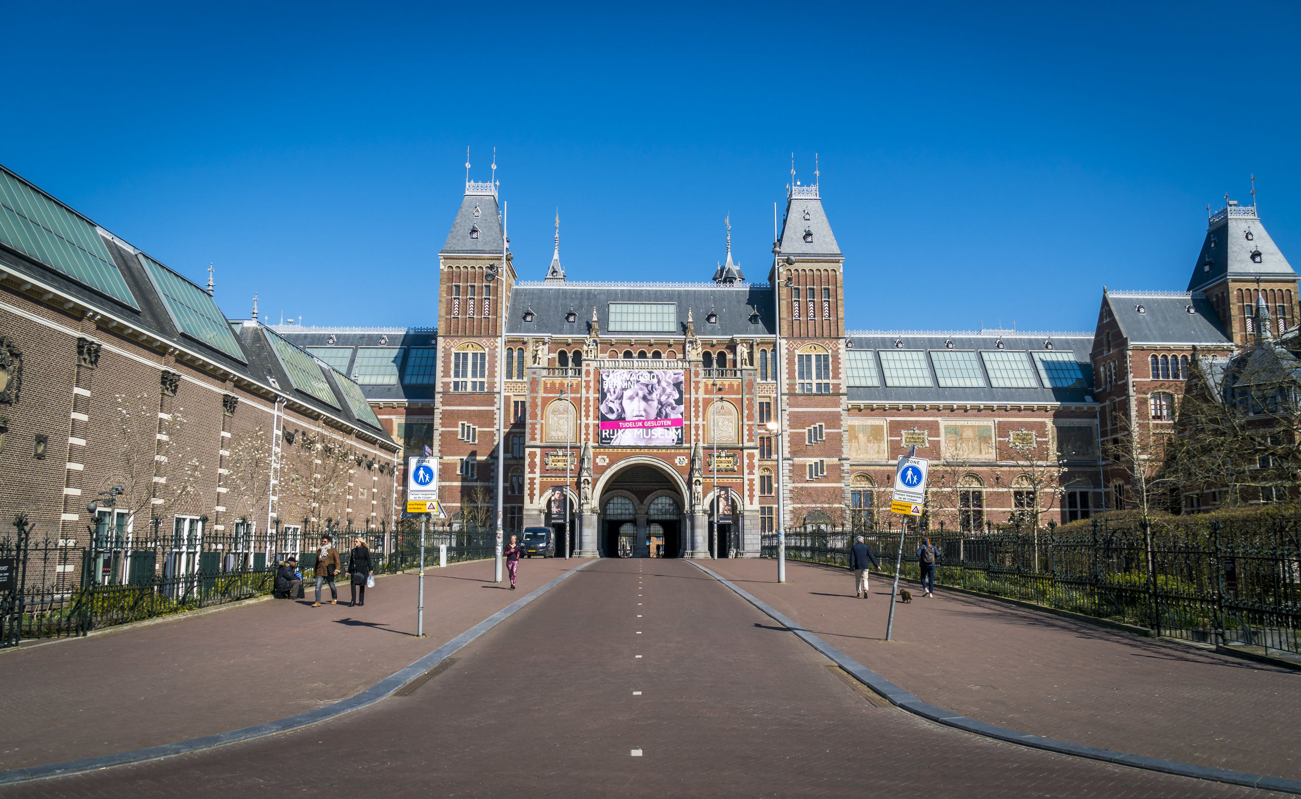 Het Rijksmuseum in Amsterdam.