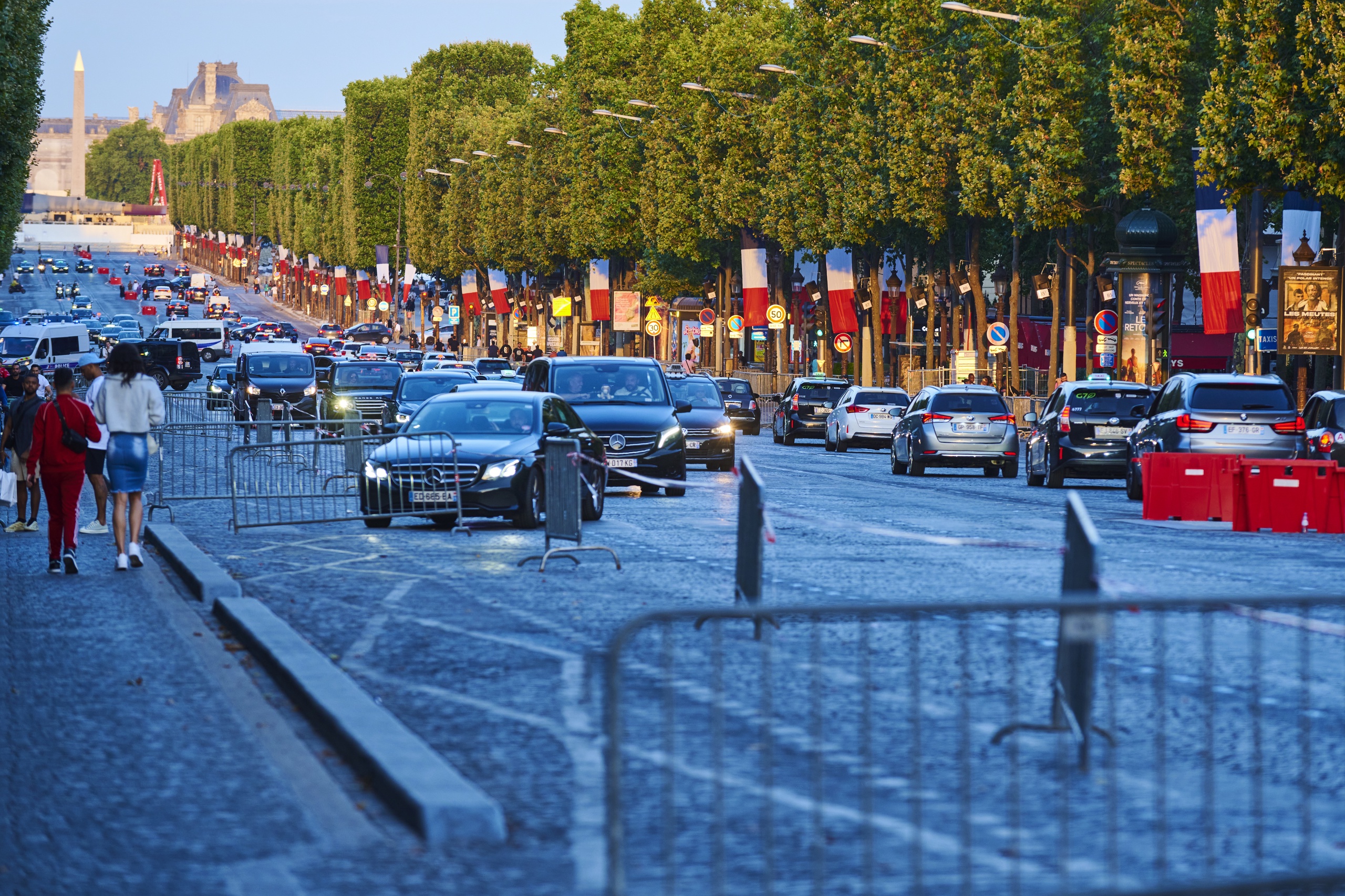 Des mesures de sécurité seront prises à Paris jeudi soir pour la fête nationale Quatorze Juillet.