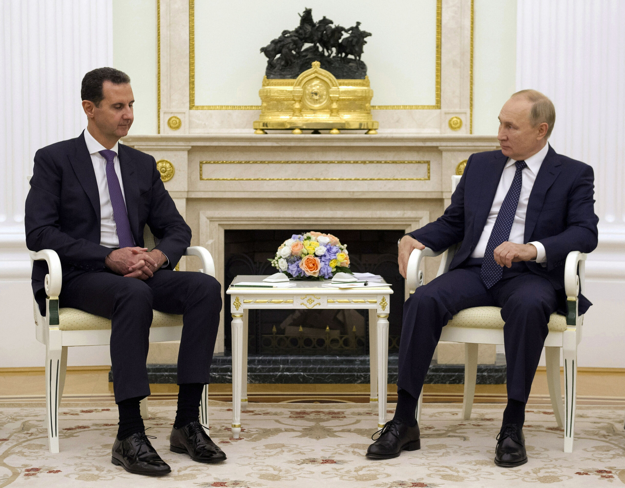 Assad en Poetin. 