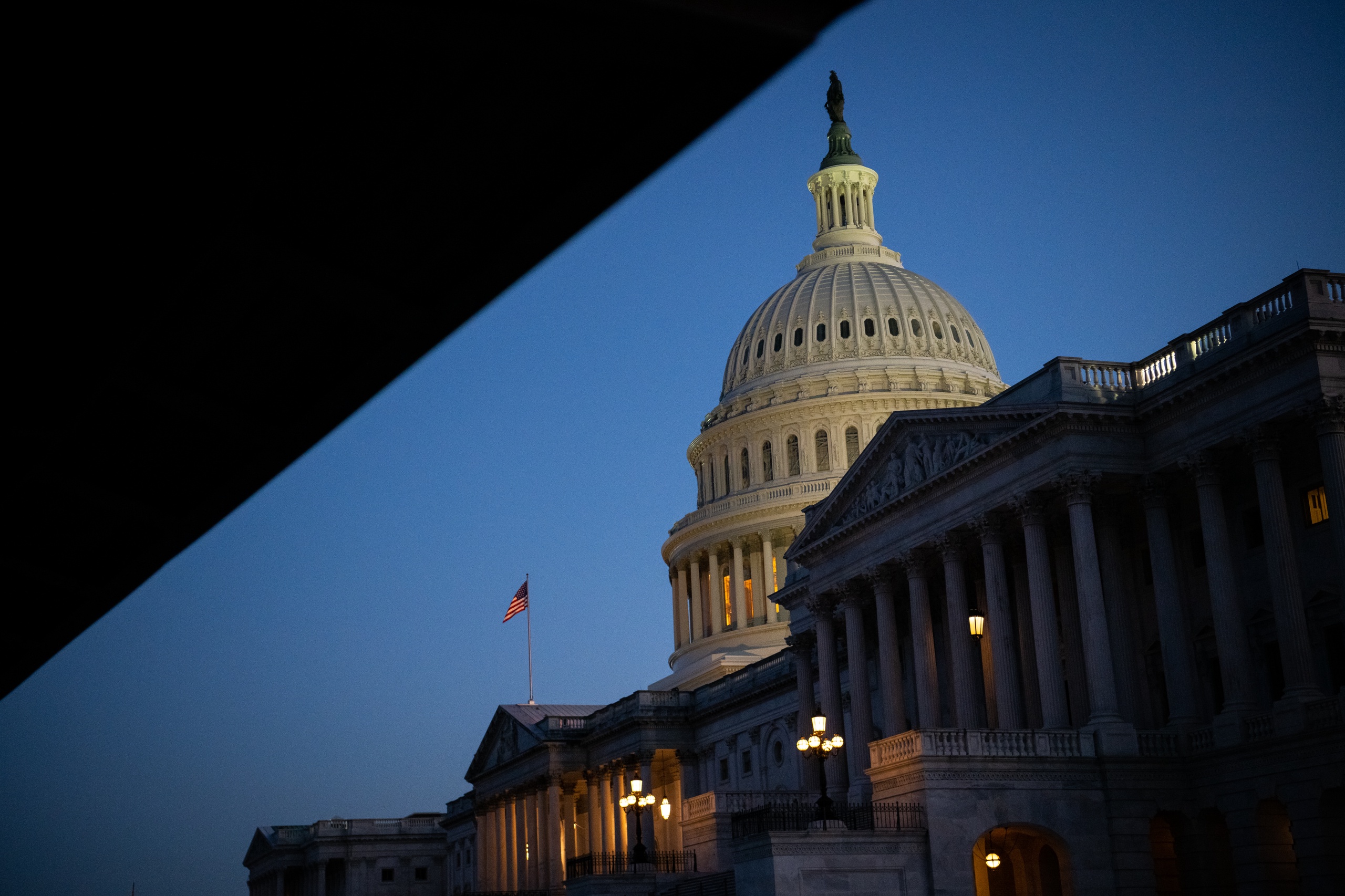 A general view of the U.S. Capitol Building, in Washington, D.C., on Friday, August 12, 2022. (Graeme Sloan/Sipa USA)
