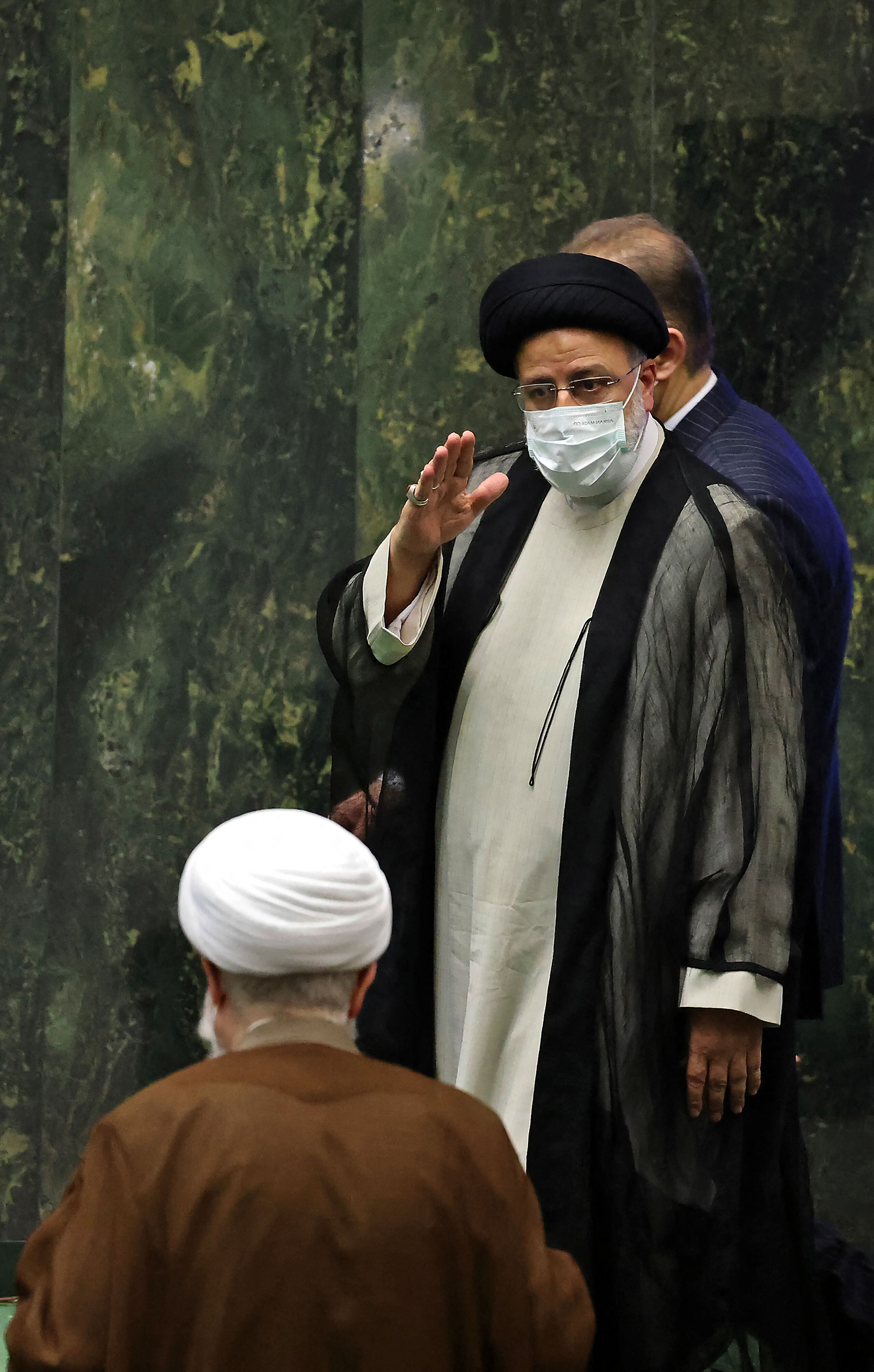 De nieuwe Iraanse president Ebrahim Raisi.