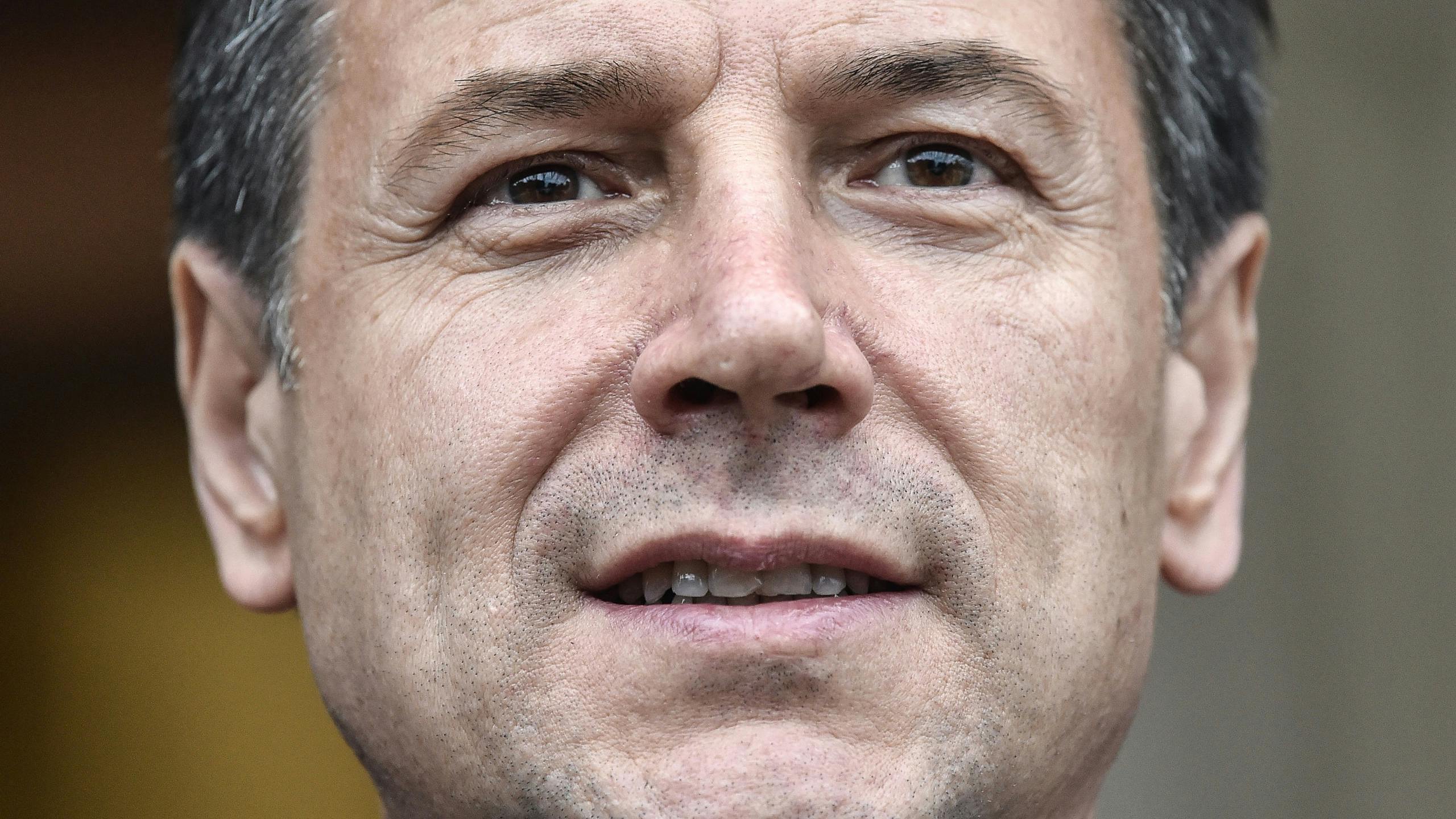 Premier Giusepe Conti TIZIANA FABI / AFP