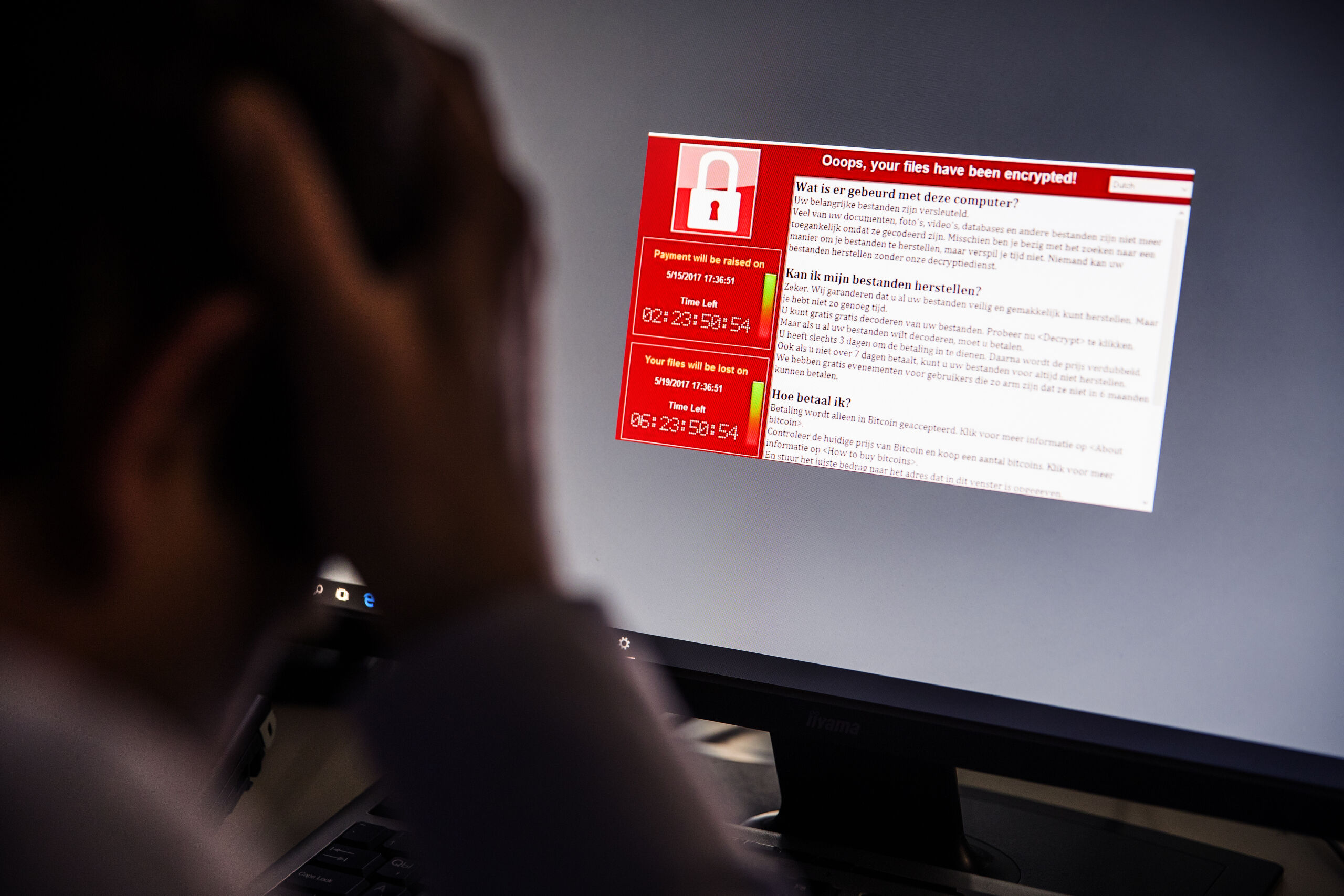 Illustratie rondom ransomware
