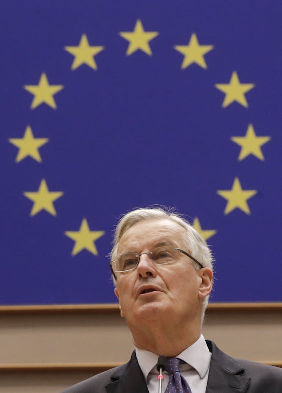 EU-hoofdonderhandelaar Michel Barnier