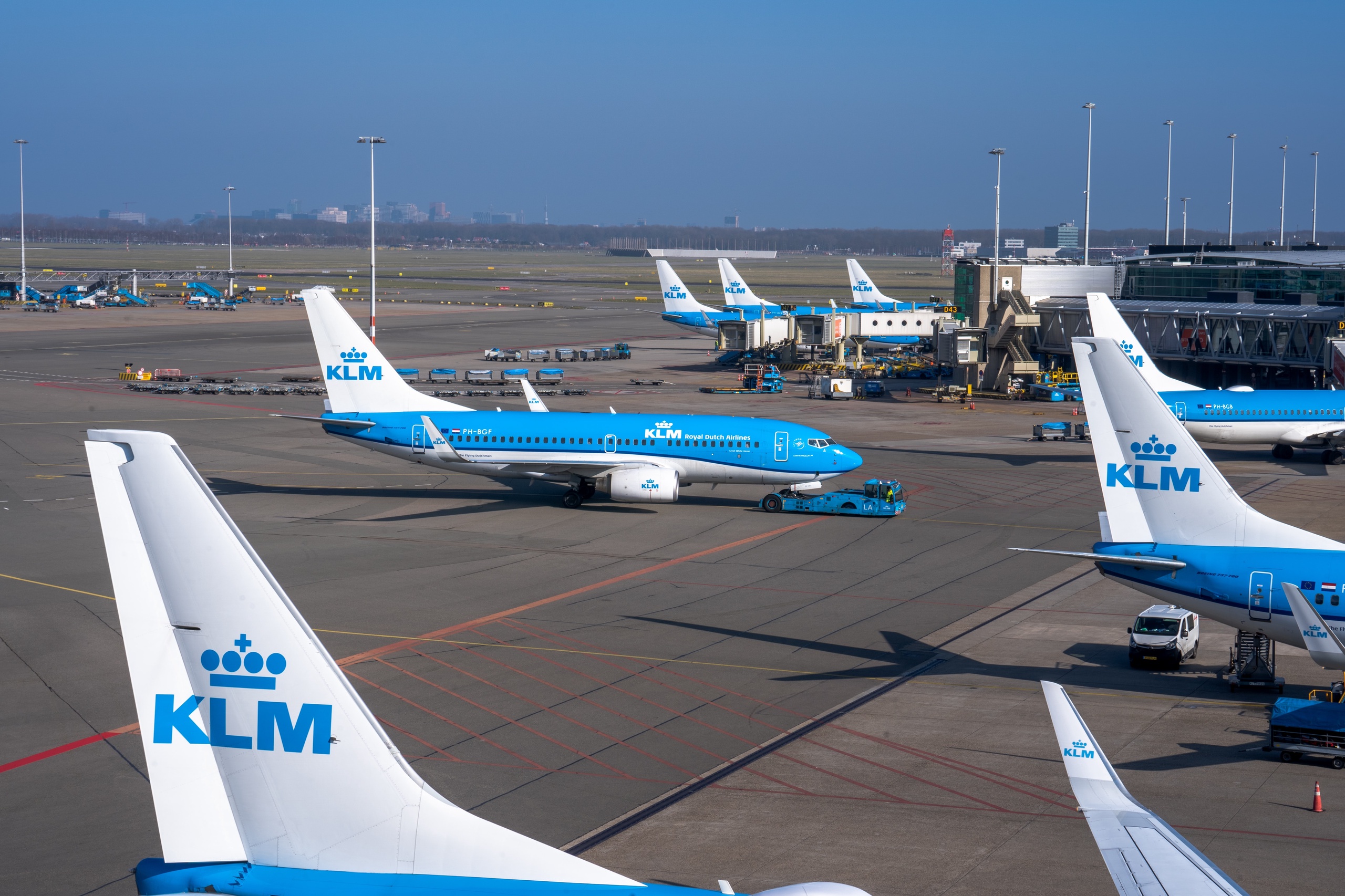 De problemen op Schiphol hebben luchtvaartmaatschappij KLM 175 miljoen euro gekost. Het gaat om gemiste inkomsten en compensatie van passagiers van wie een vlucht werd geannuleerd.