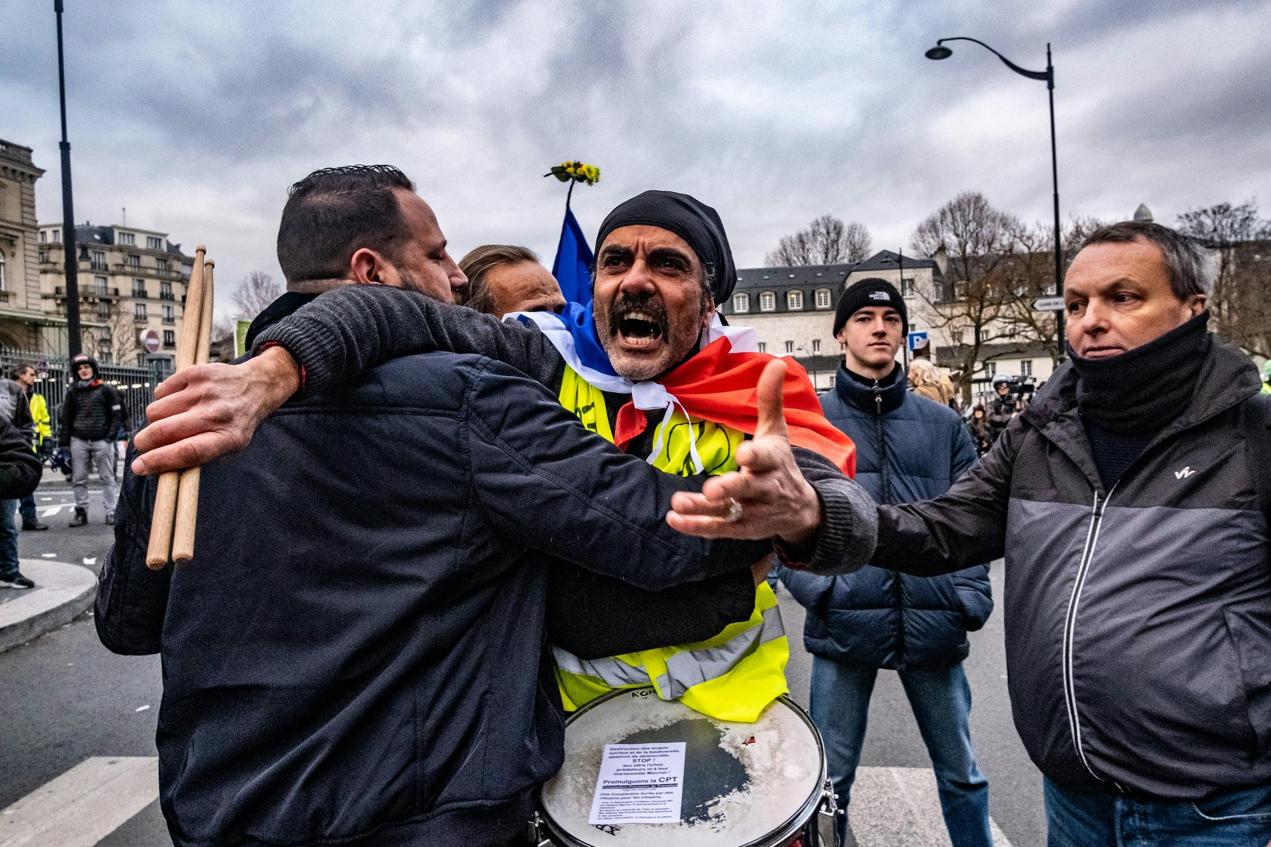 France : 1 093 travailleurs humanitaires blessés depuis le début de la contestation des retraites