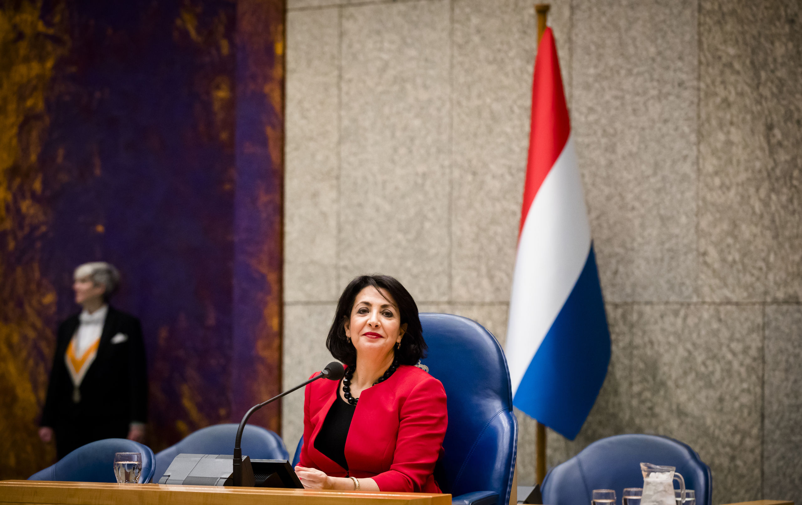 Kamervoorzitter Khadija Arib