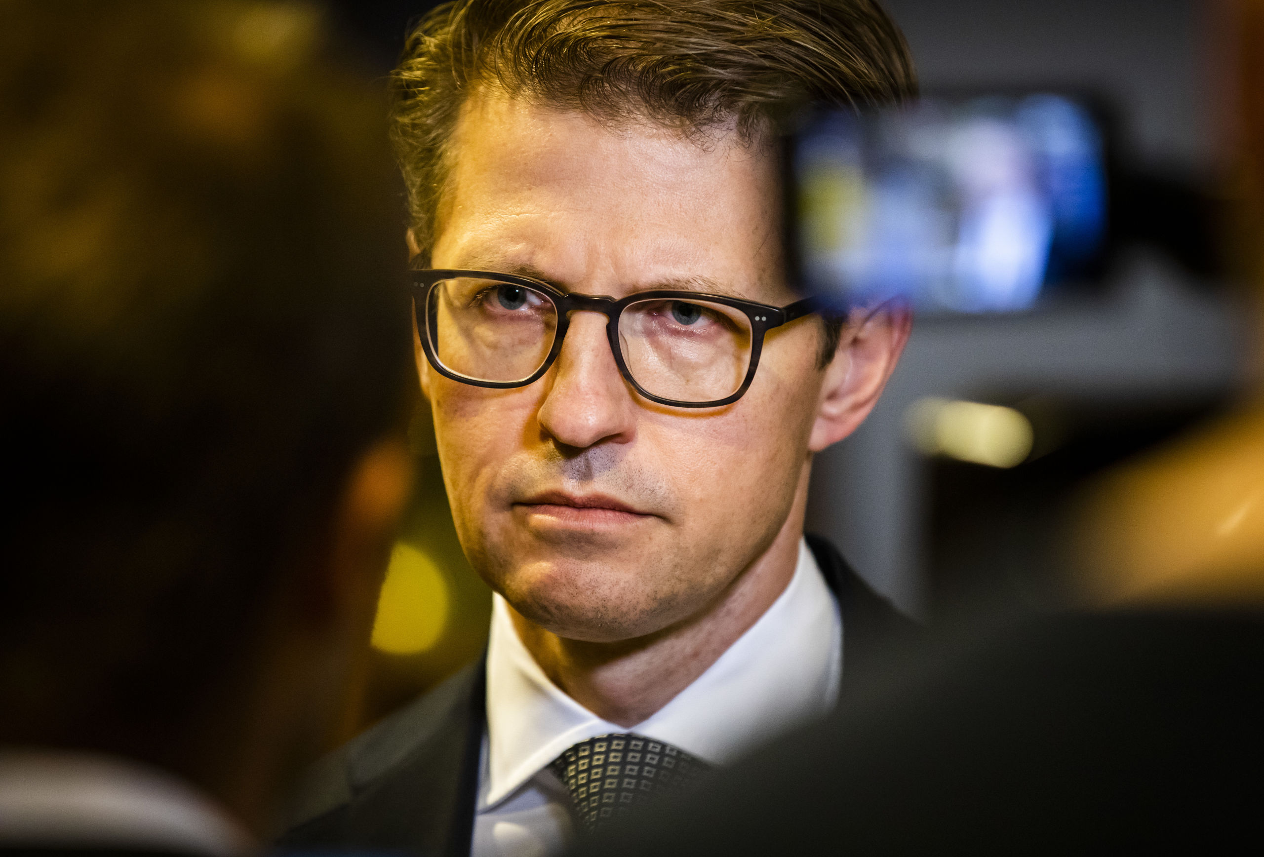 2019-03-28 12:01:44 DEN HAAG - Minister Sander Dekker voor Rechtsbescherming reageert op het rapport van de Onderzoeksraad voor Veiligheid over forensische zorg en de zaak-Michael P. P is veroordeeld voor het doden, verkrachten en ontvoeren van Anne Faber. ANP BART MAAT