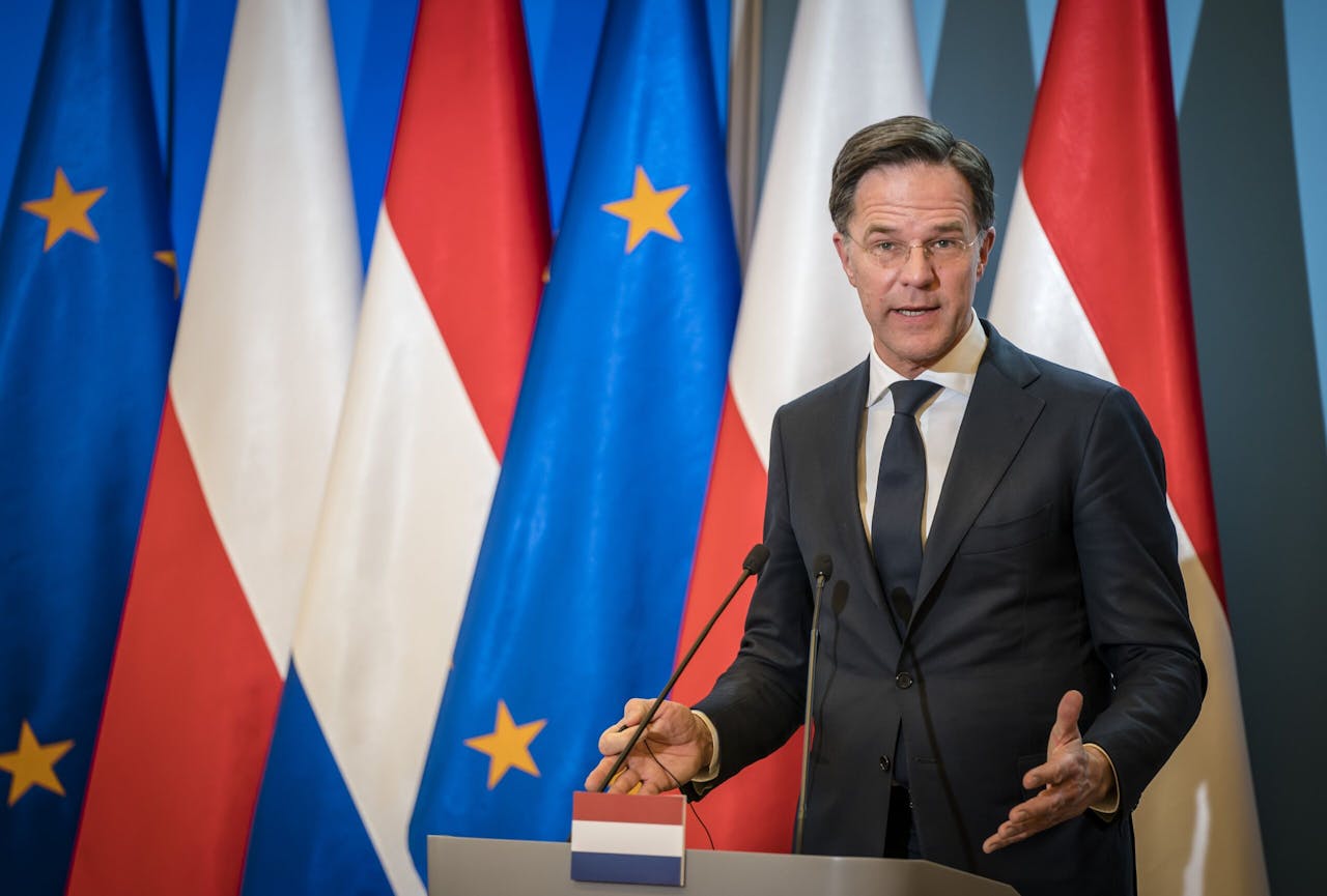 Minister-president Mark Rutte ontmoet minister-president Mateusz Morawiecki van Polen, om te praten over de oorlogssituatie in Oekraïne.