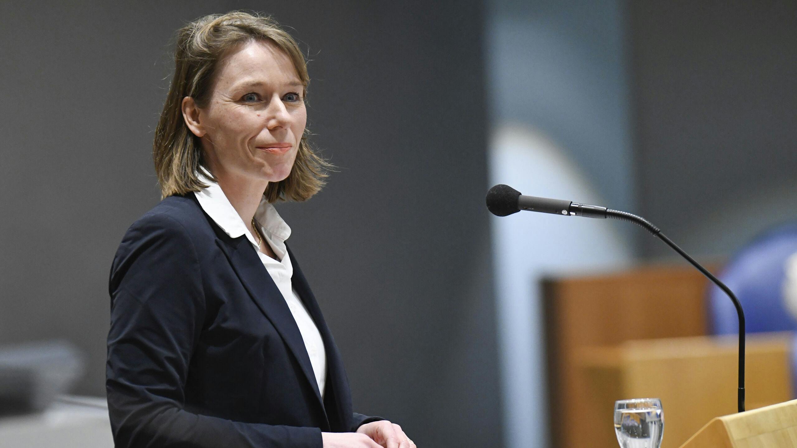 CDA-minister Hanke Bruins Slot CDA van Binnenlandse Zaken en Koninkrijksrelaties