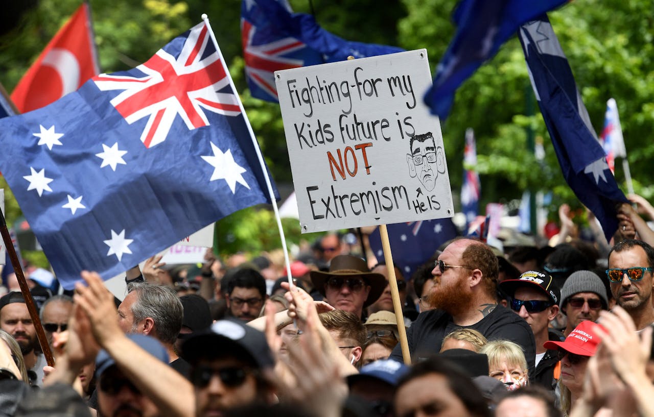 borst plek weduwnaar Tienduizenden Australiërs demonstreren tegen coronabeleid | BNR Nieuwsradio