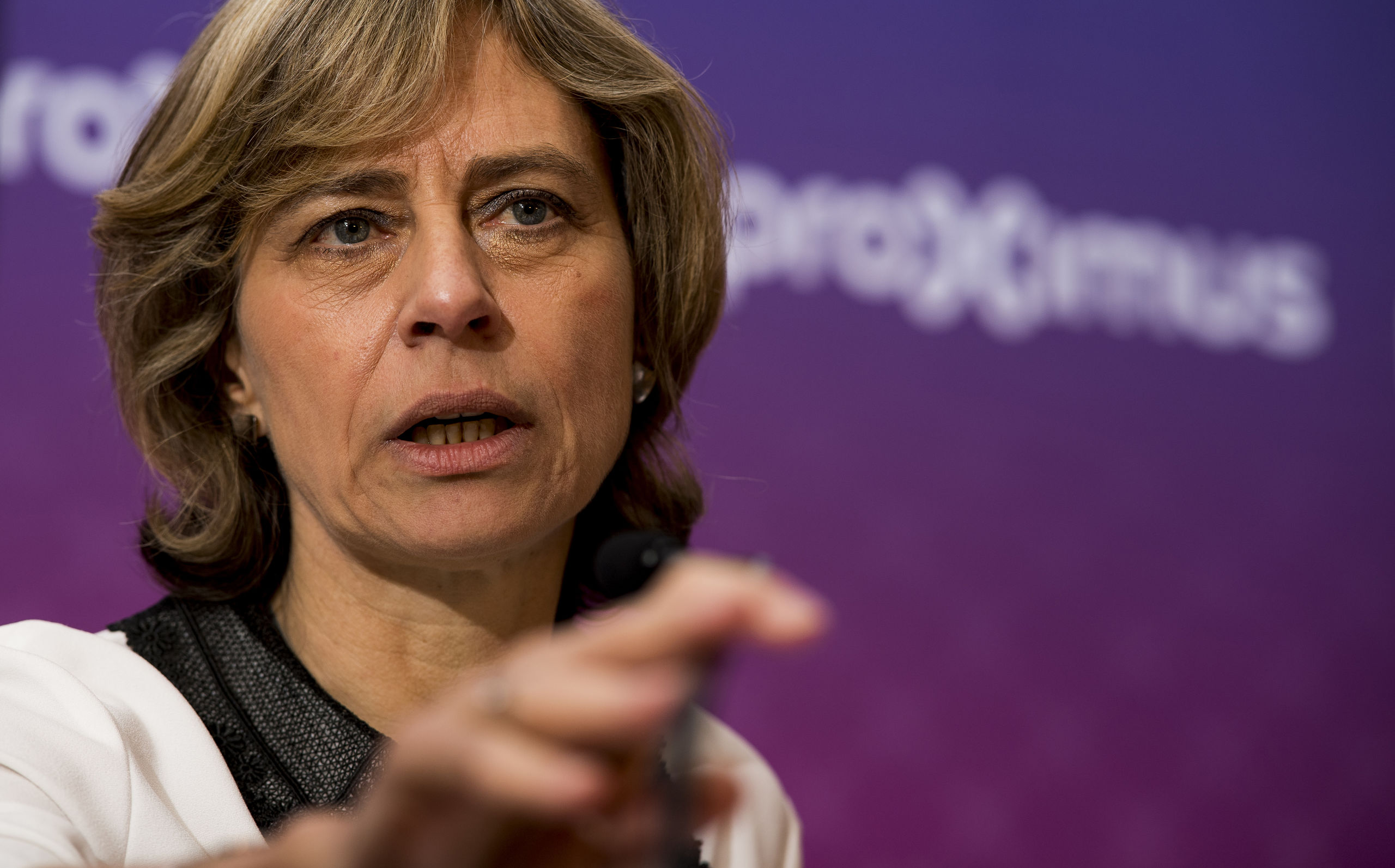 CEO van het Belgische Proximus Dominique Leroy