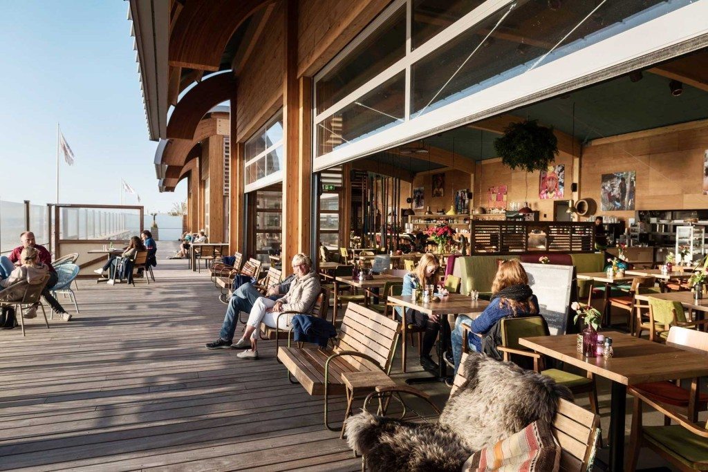 Strandpaviljoen San Blas bij Bloemendaal