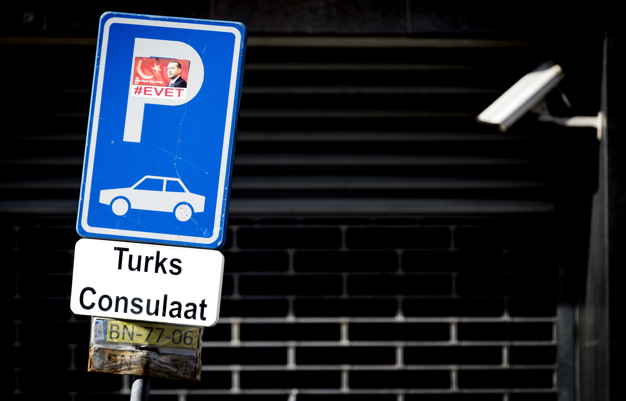Consulaat Turkije in Rotterdam.